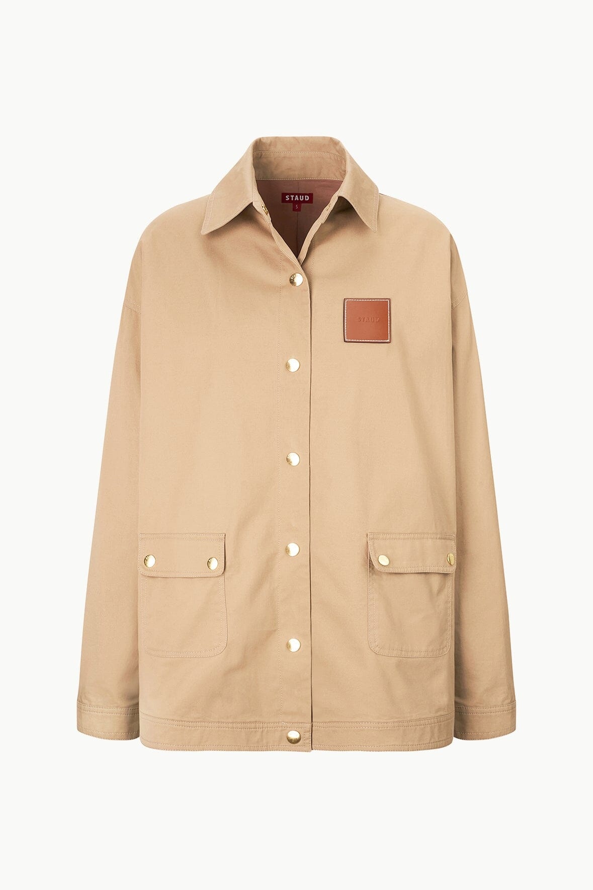 STAUD ESTERO JACKET KHAKI - 1