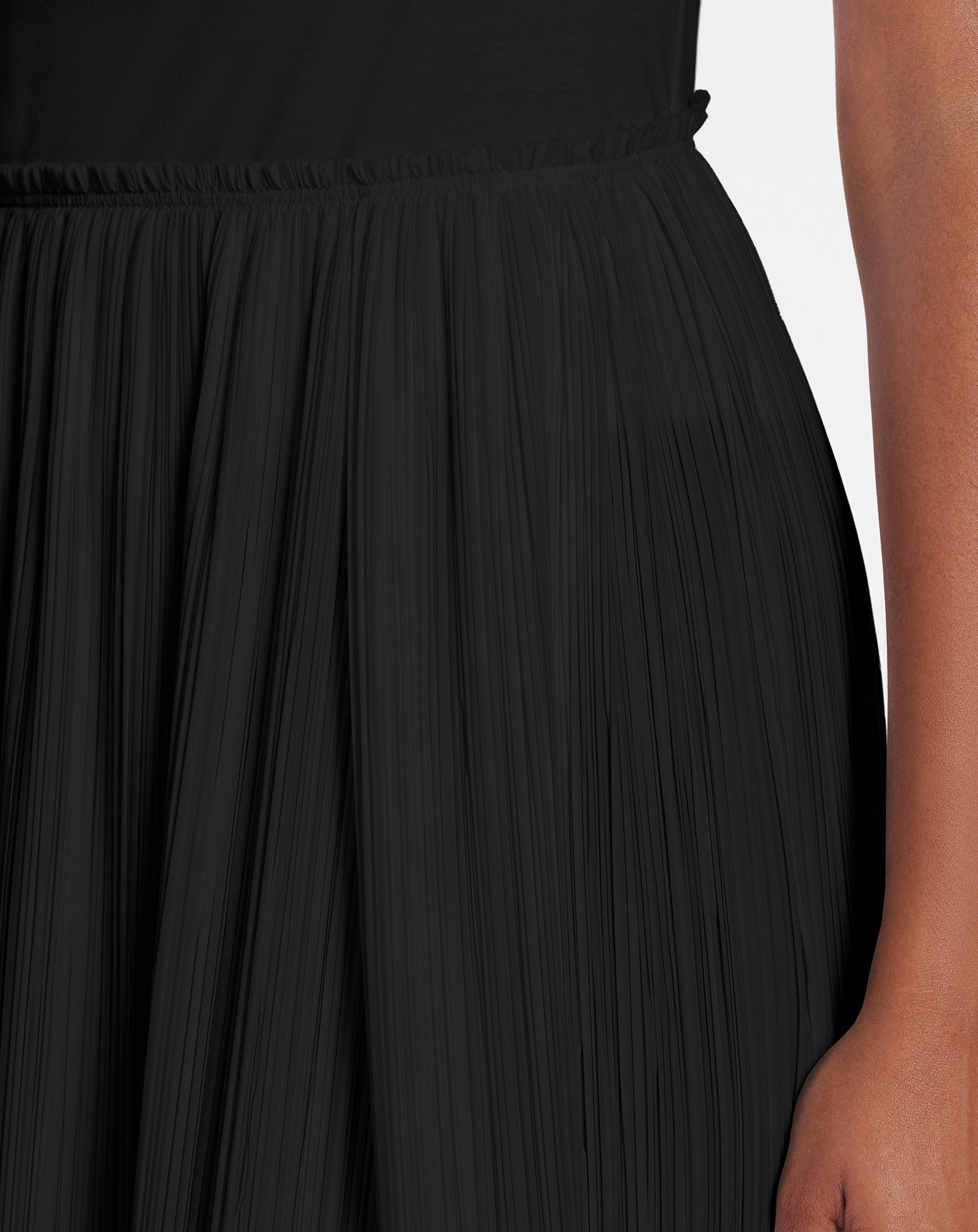 PLEATED MIDI SKIRT - 5