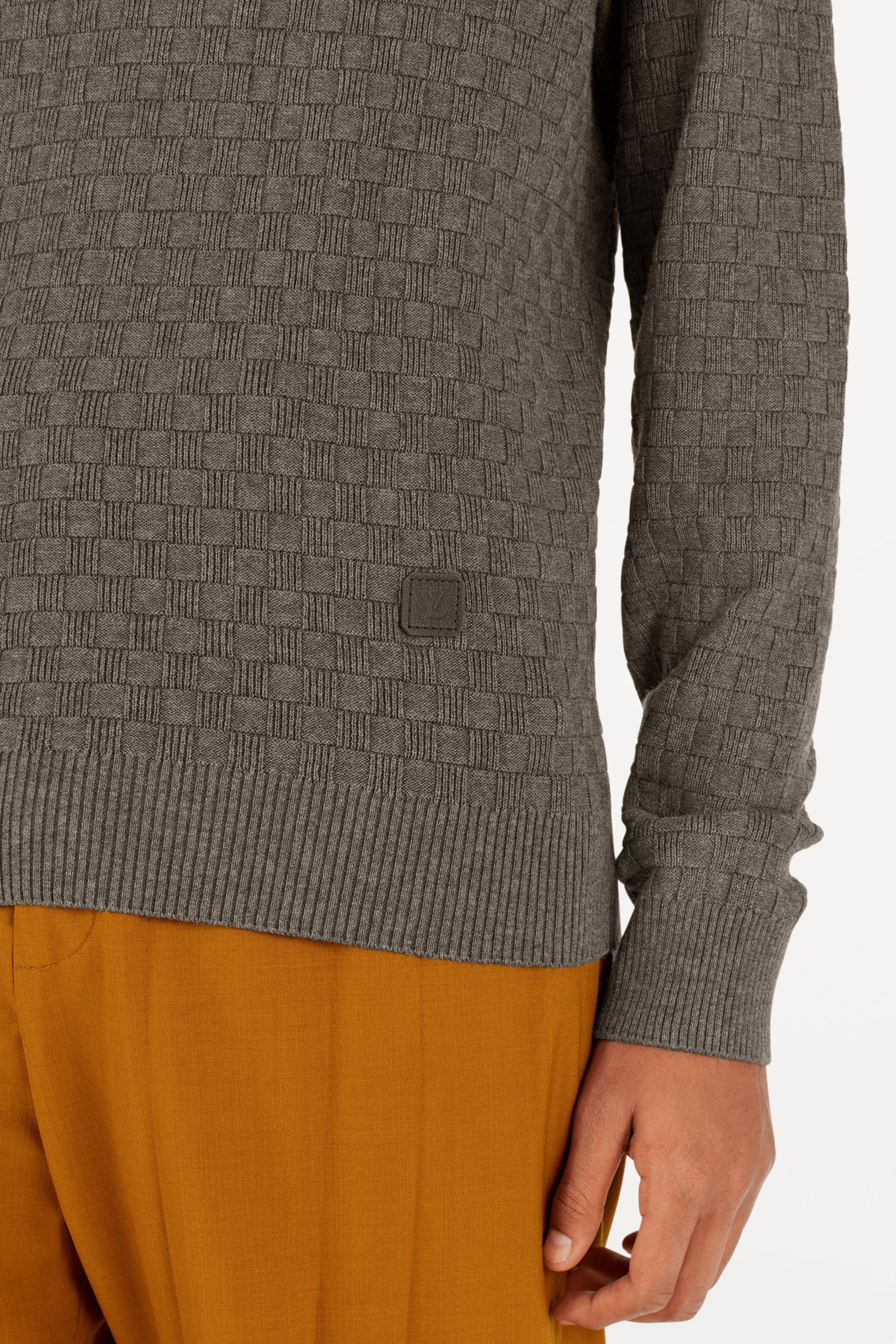 Damier Crew Neck sweater - 4