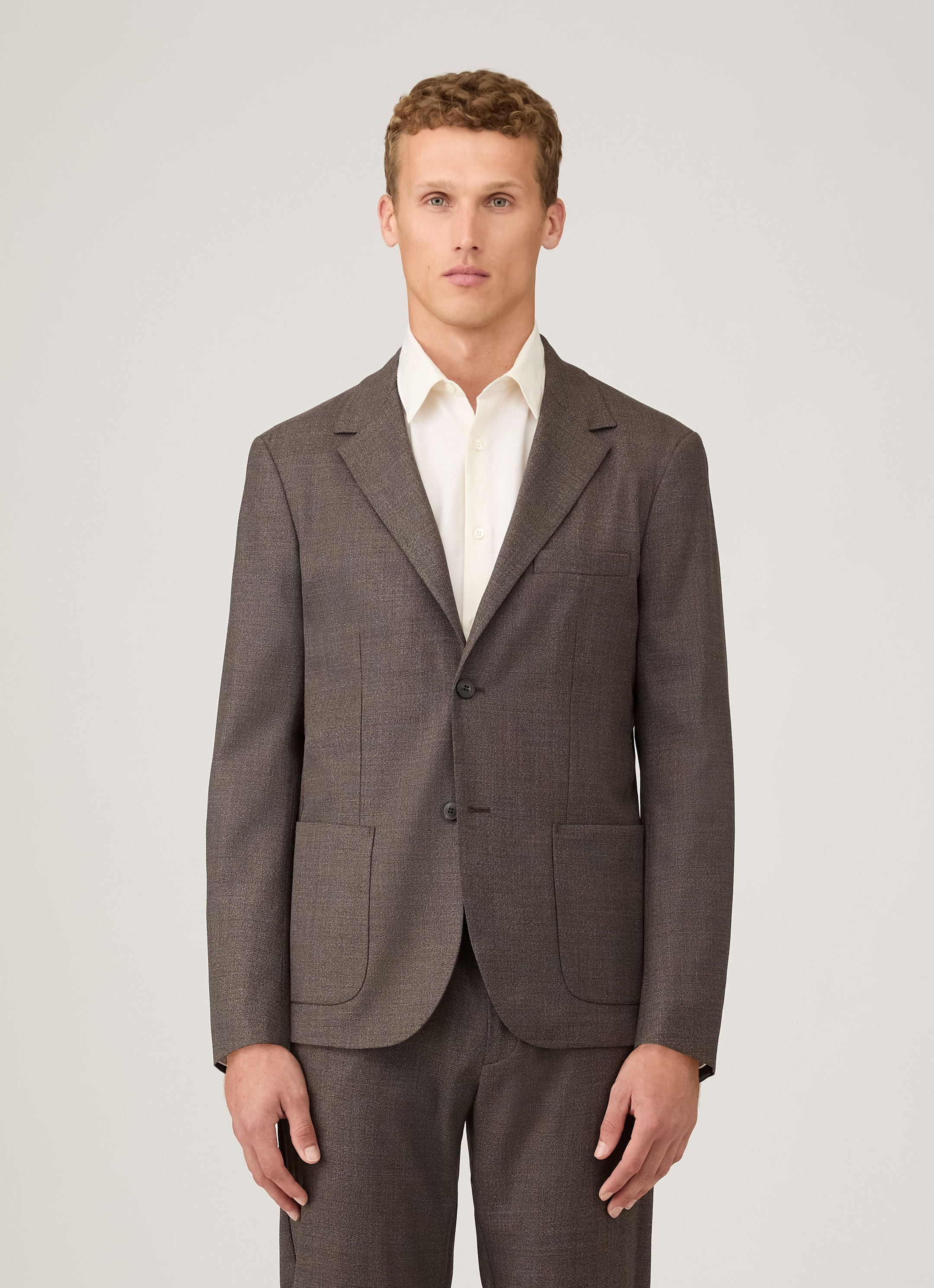 Lightweight Travel Wool Blazer - 2