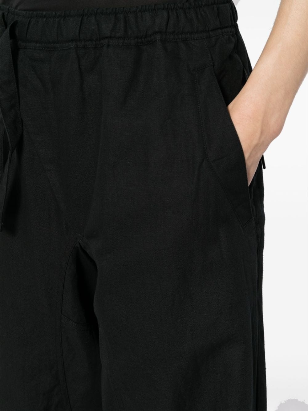 Shinobi organic-cotton blend track pants - 5