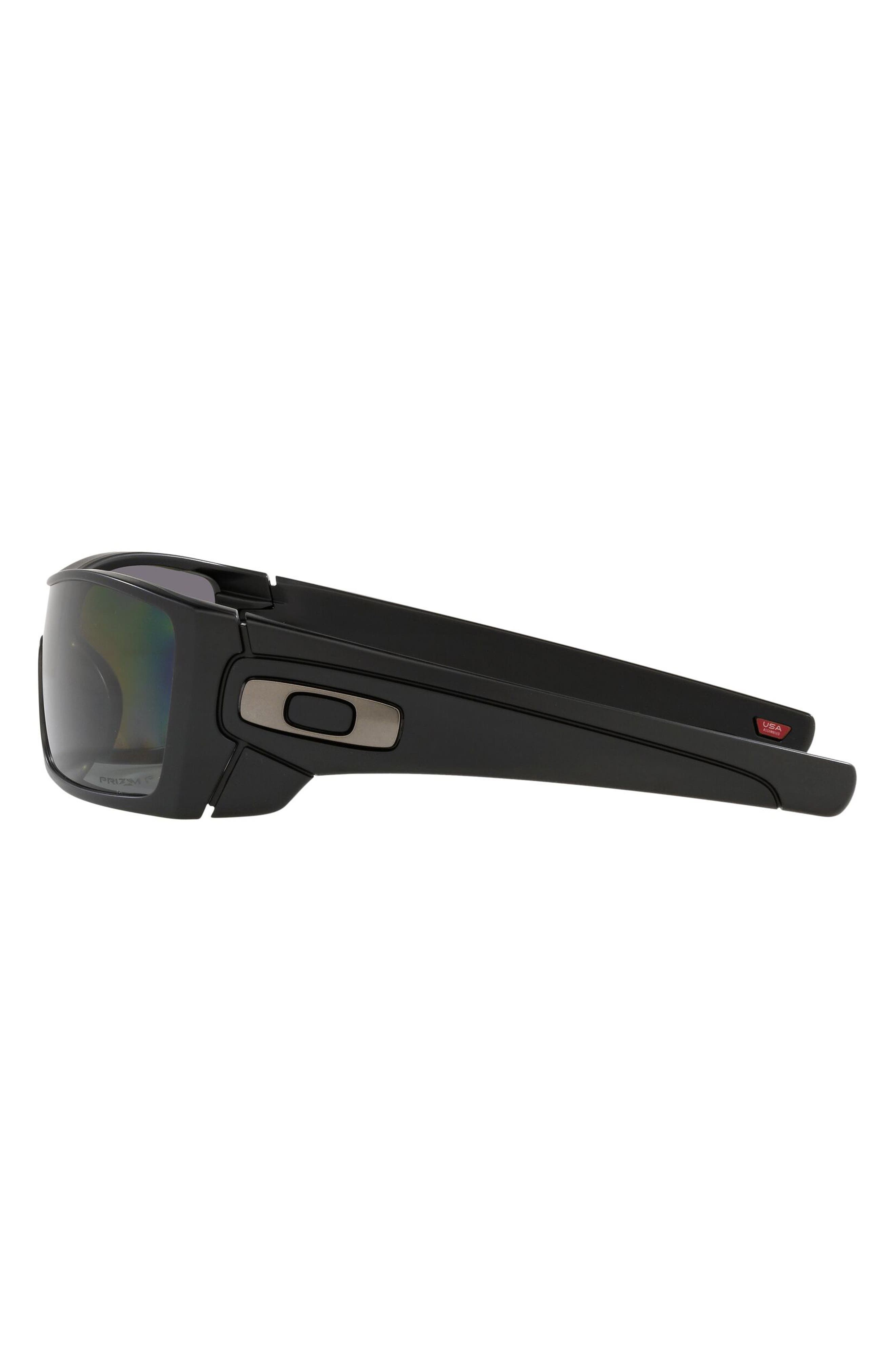 Oakley Rectangle Sunglasses in Matte Black/Prizm Grey at Nordstrom - 2