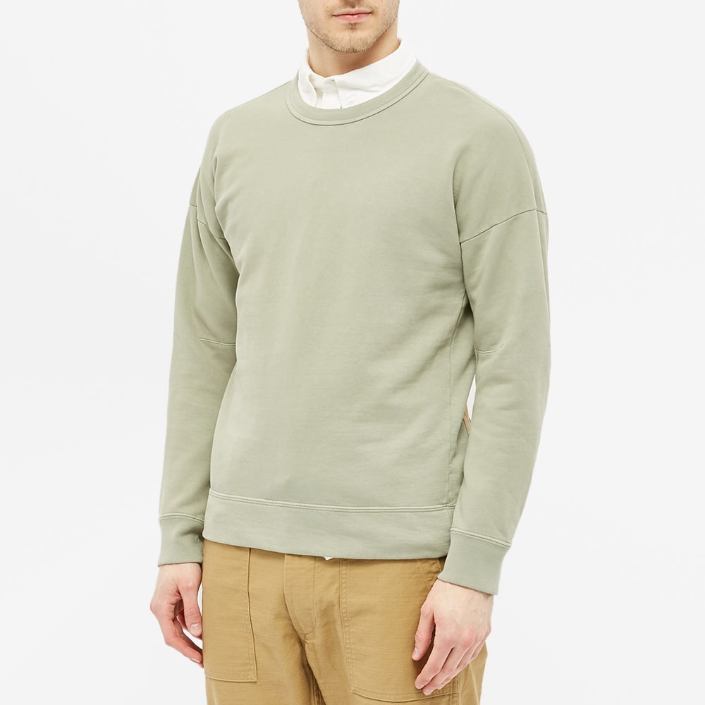 Ten C Invisible Fleece Crew Sweat - 3