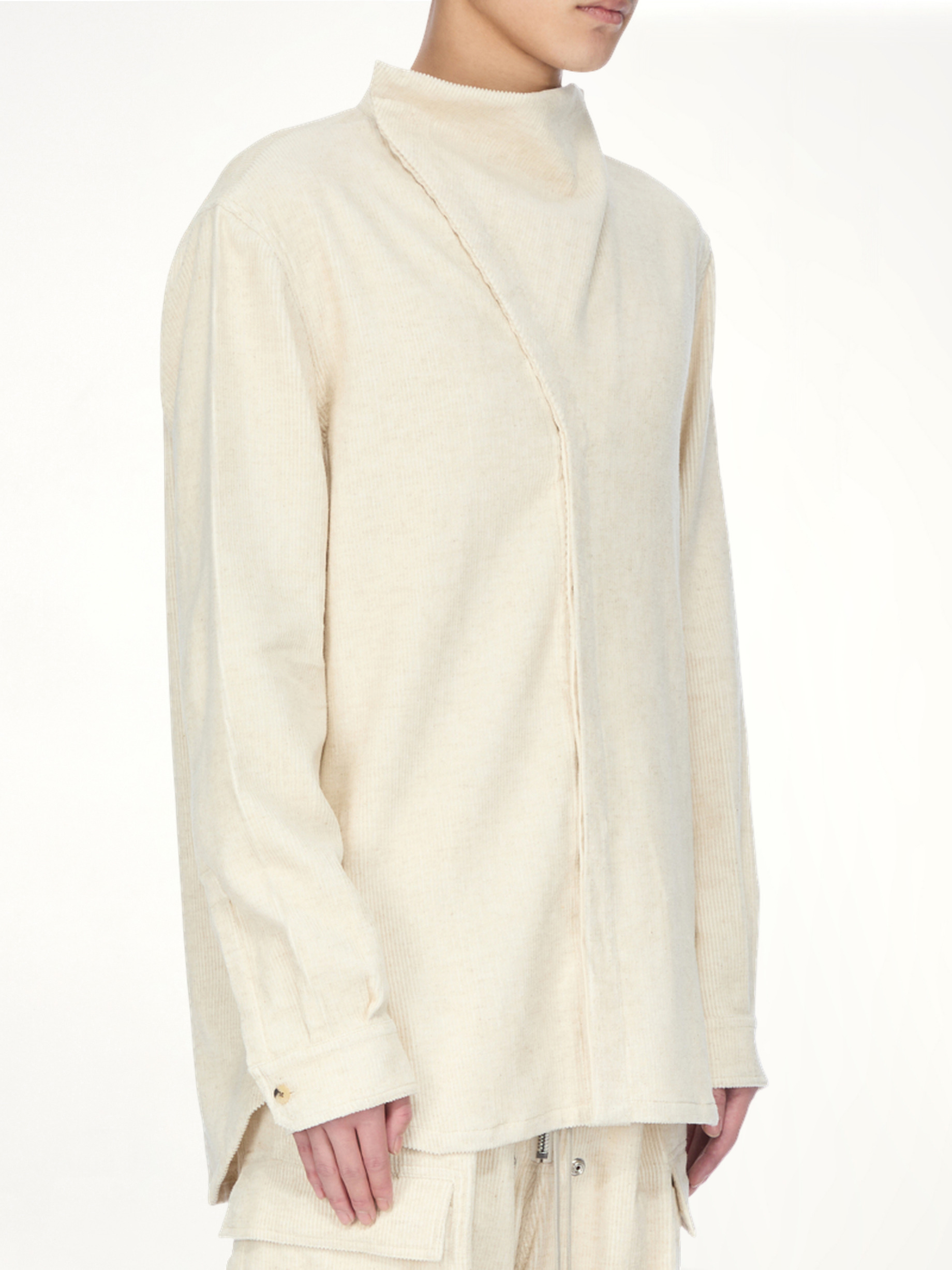 Island Shirt in Natural - 4