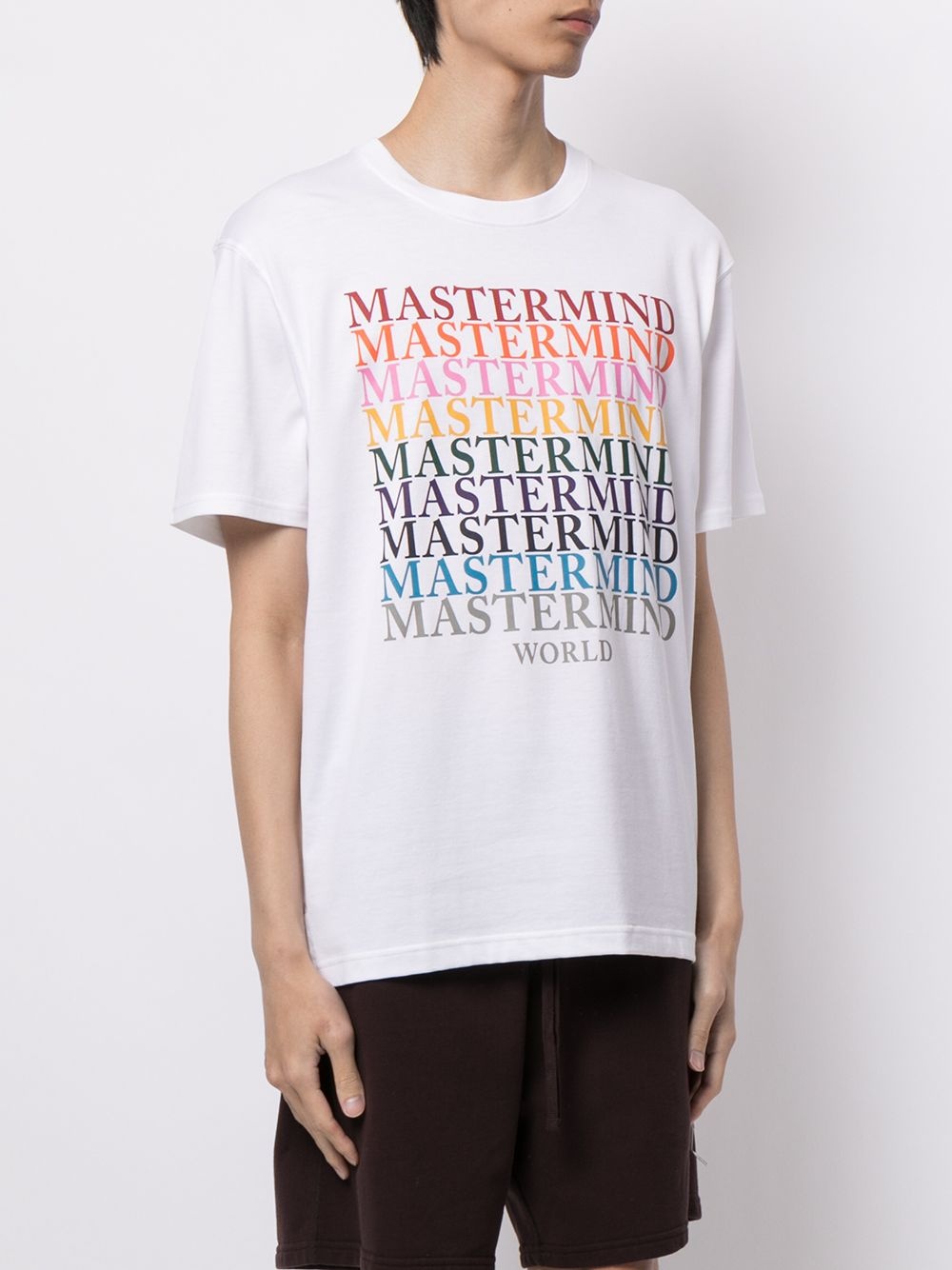skull logo-print cotton T-shirt - 3