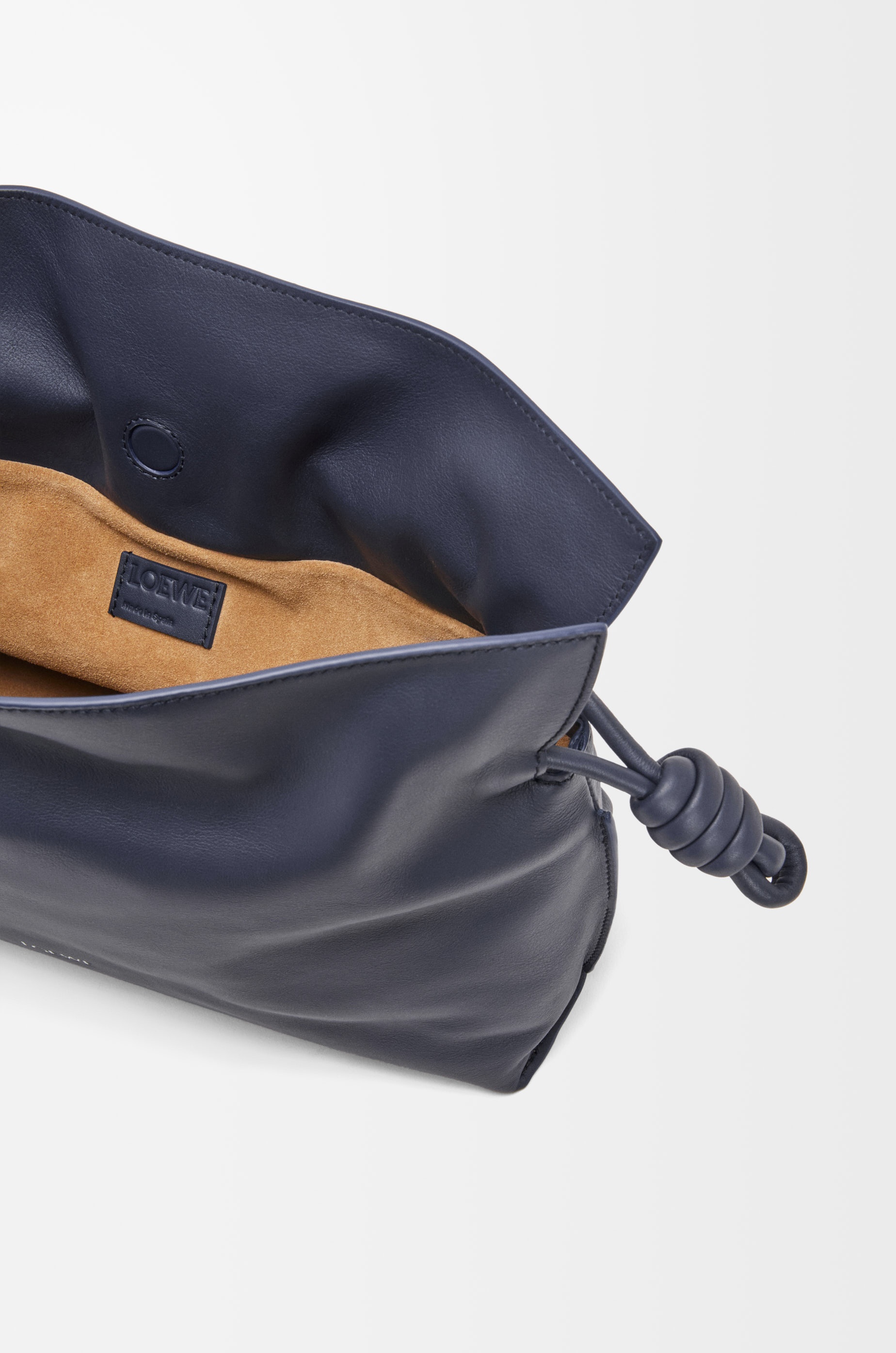 Medium Flamenco clutch in nappa calfskin - 7