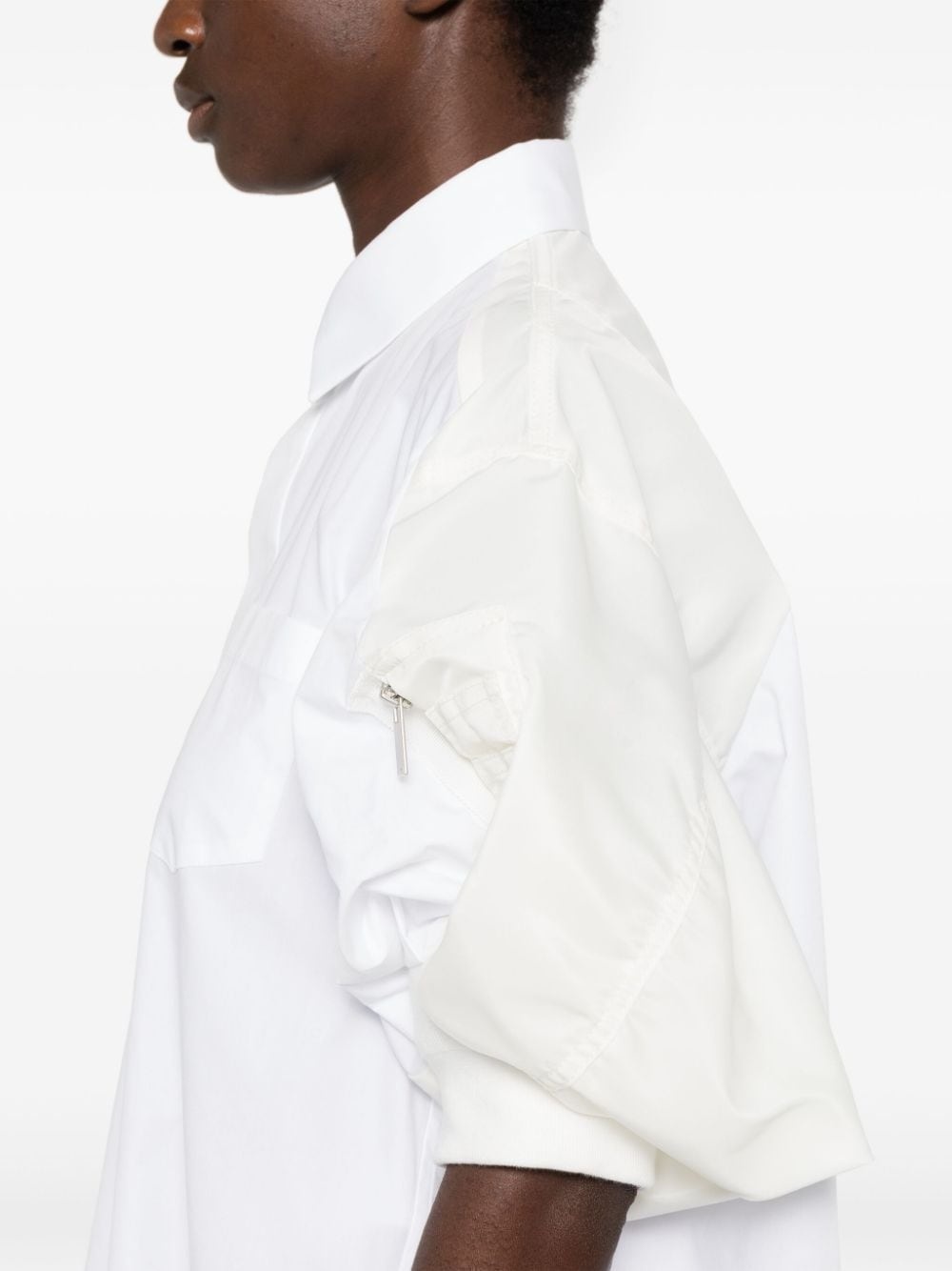 poplin mini dress - 5