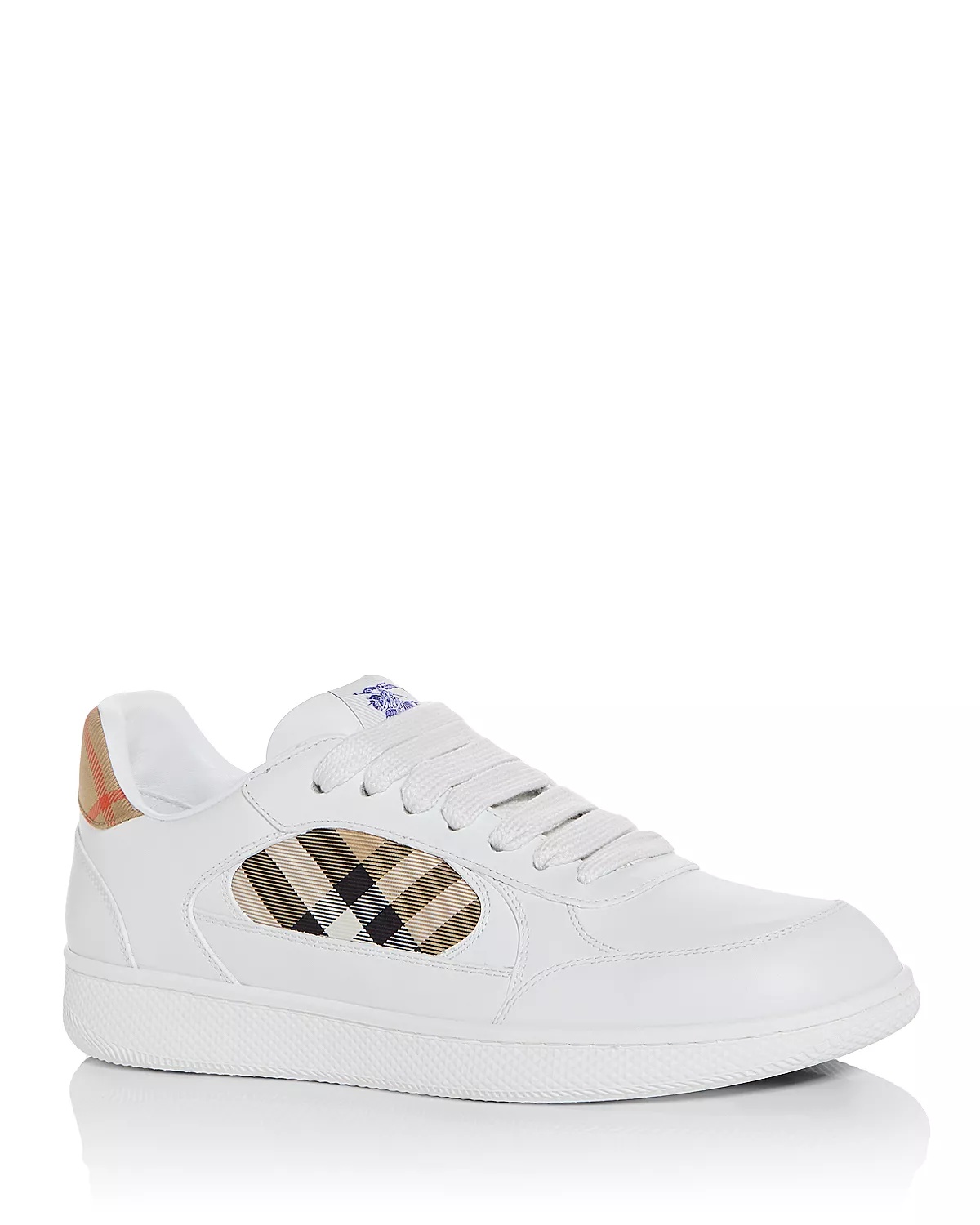 Men's Terrace Check Low Top Sneakers - 1