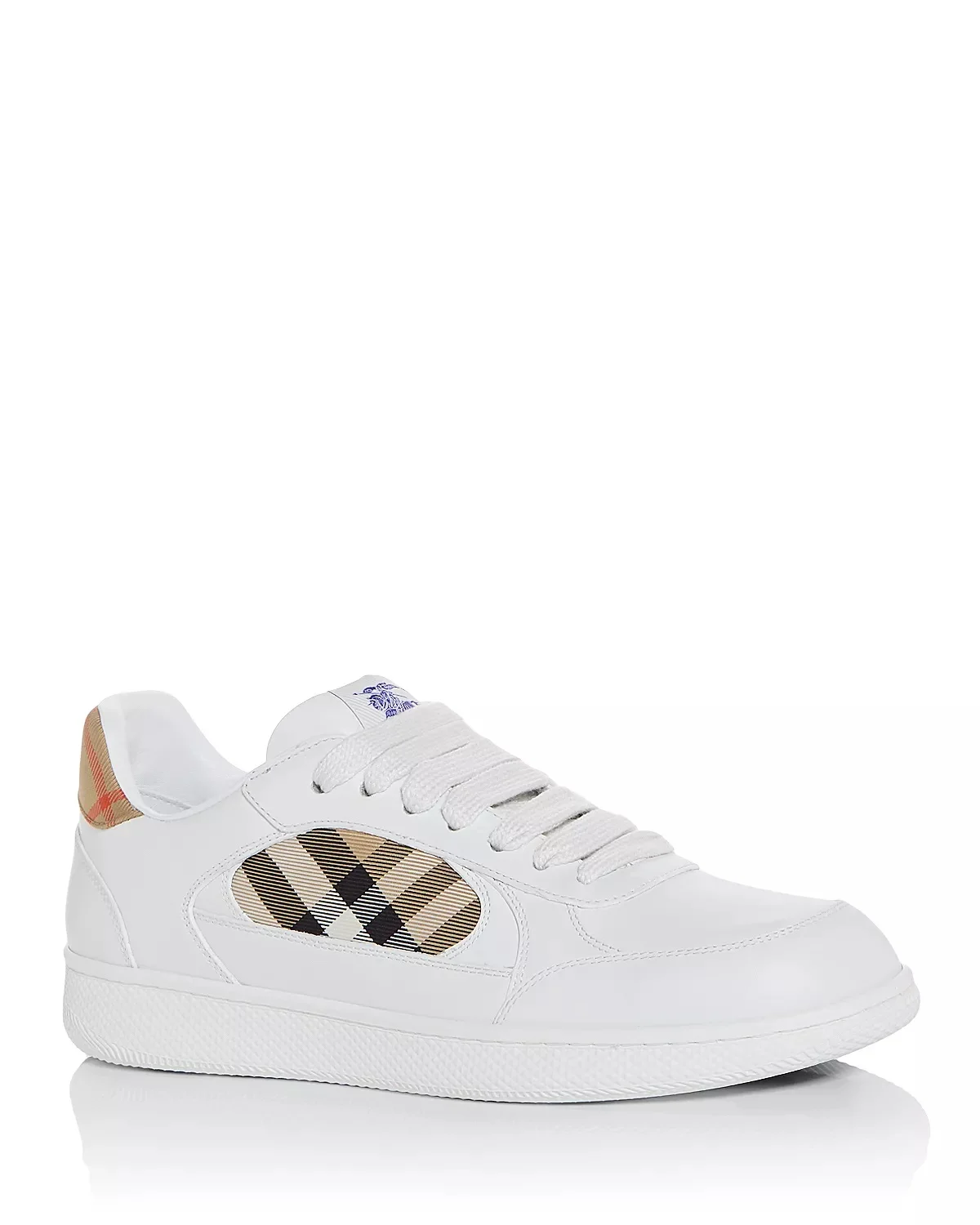 Men's Terrace Check Low Top Sneakers - 1