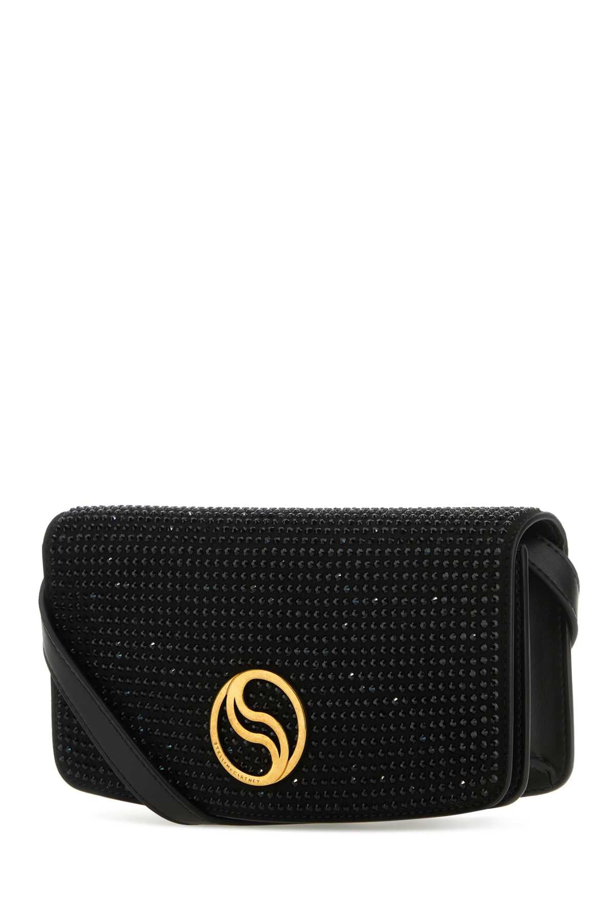 Stella Mccartney Women Black Alter Mat Mini S-Wave Wallet - 2