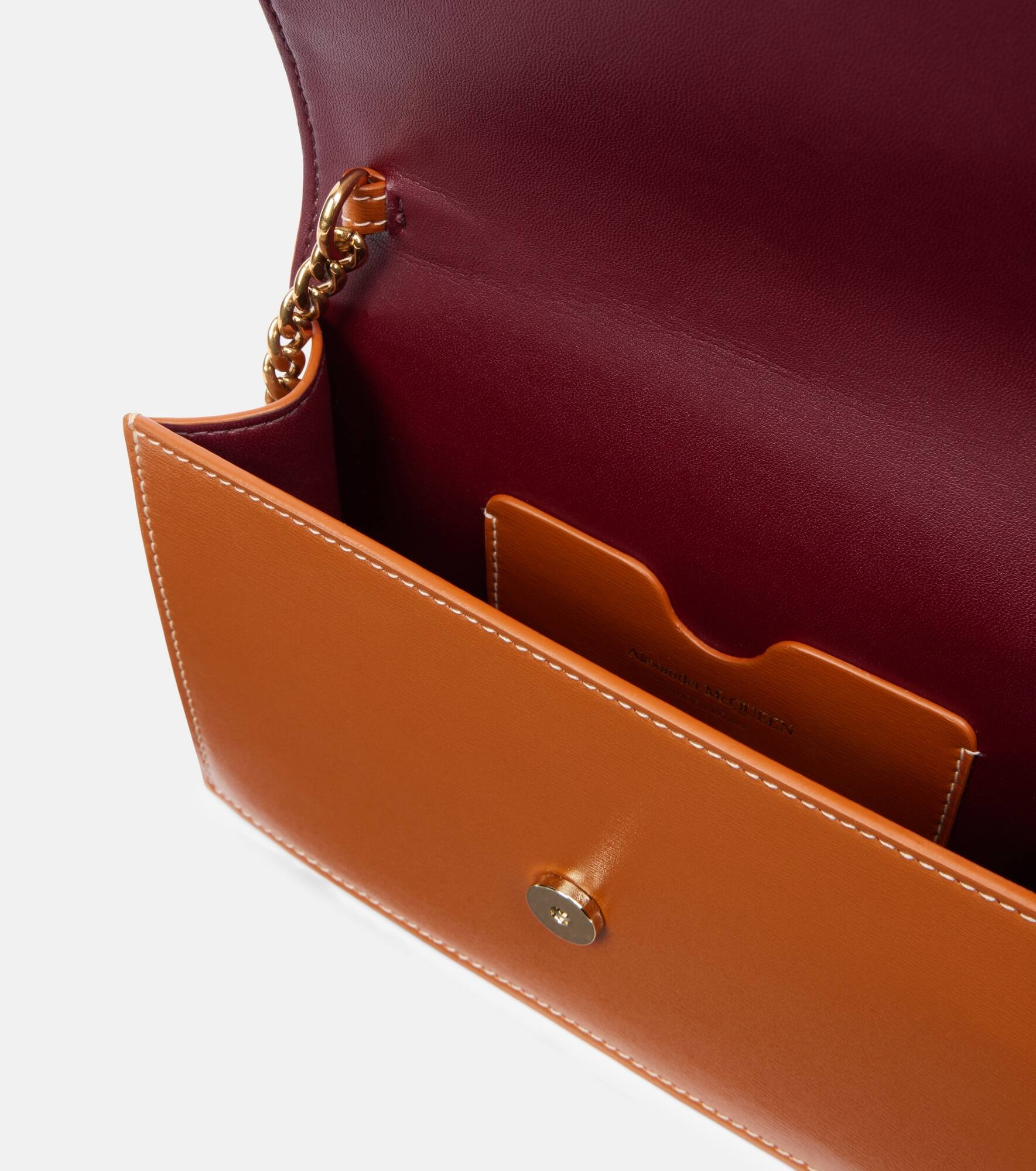 Skull Small leather crossbody bag - 3