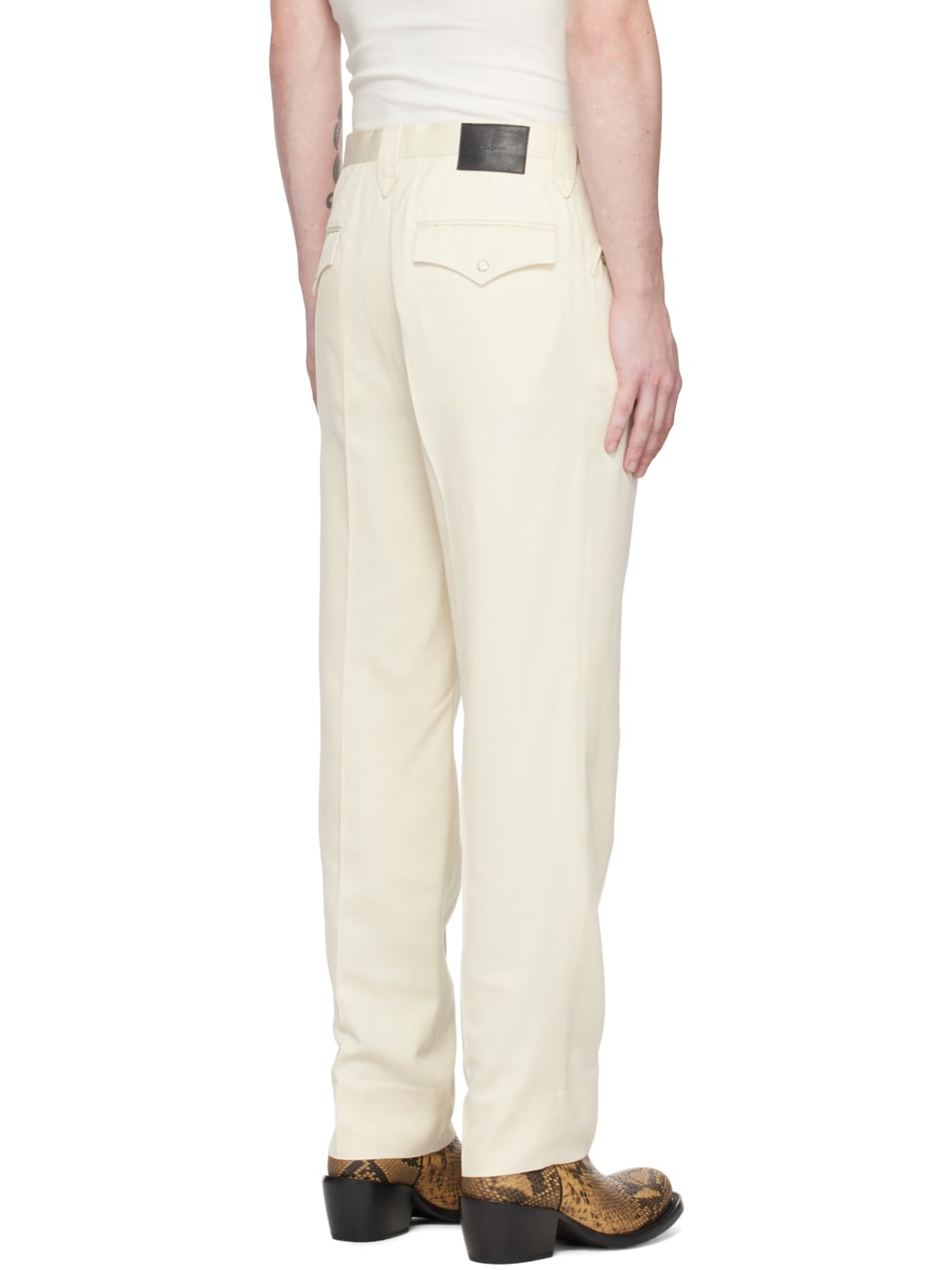 Off-White Western Trousers - 3