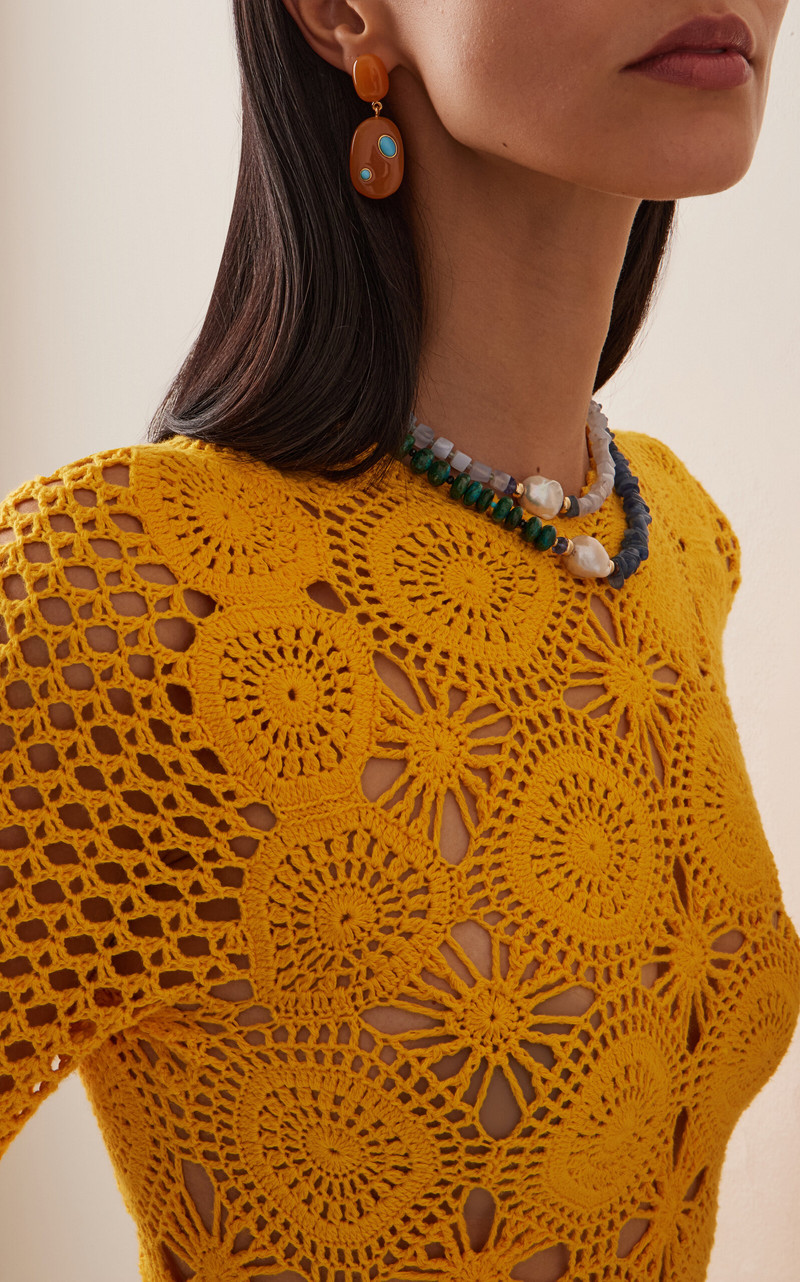 LIZZIE FORTUNATO Satsuma Earrings orange outlook