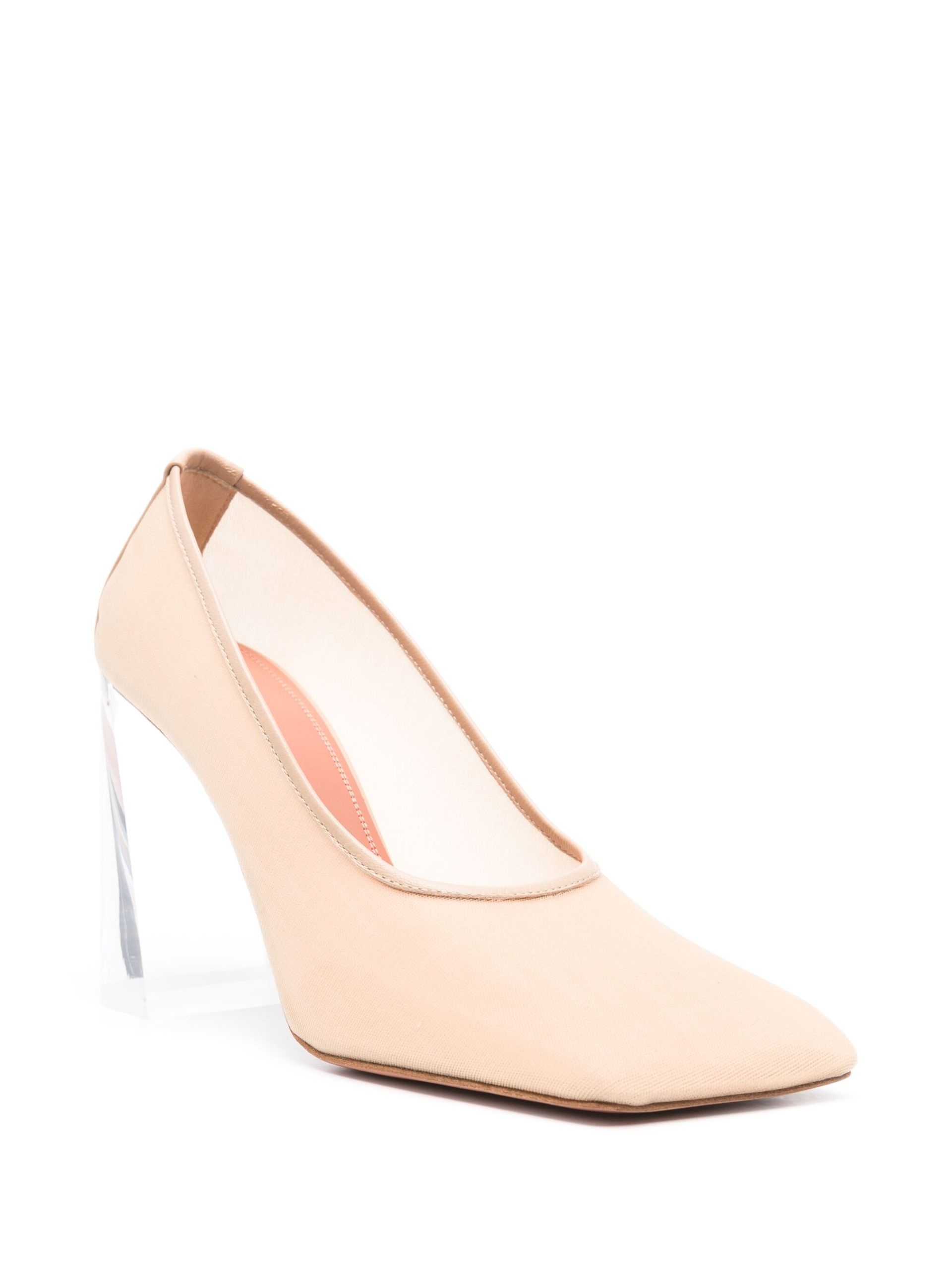 Neutral Charlotte 95 Mesh Pumps - 2