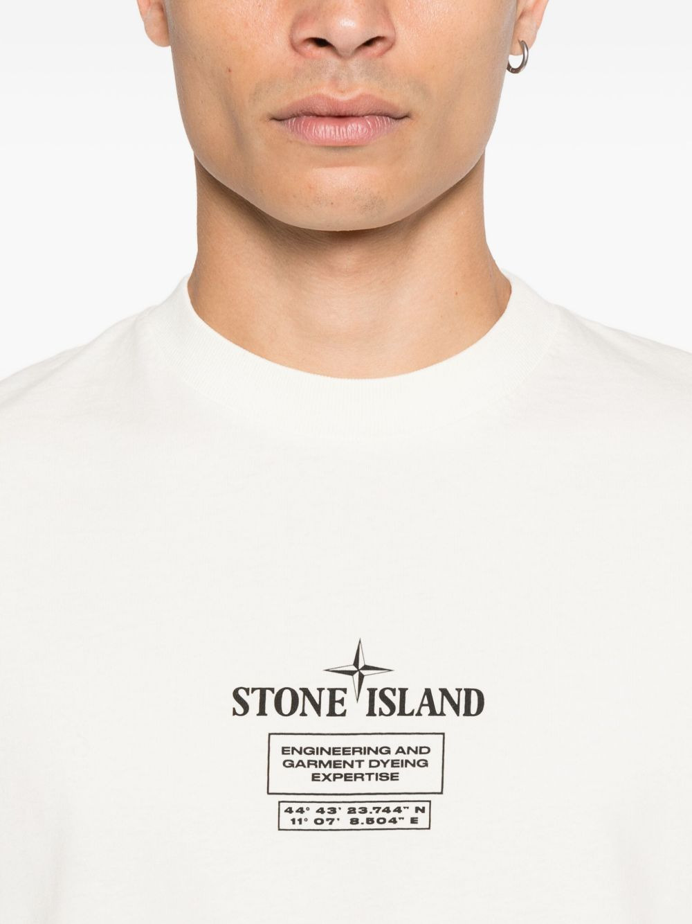 logo-print cotton T-shirt - 4