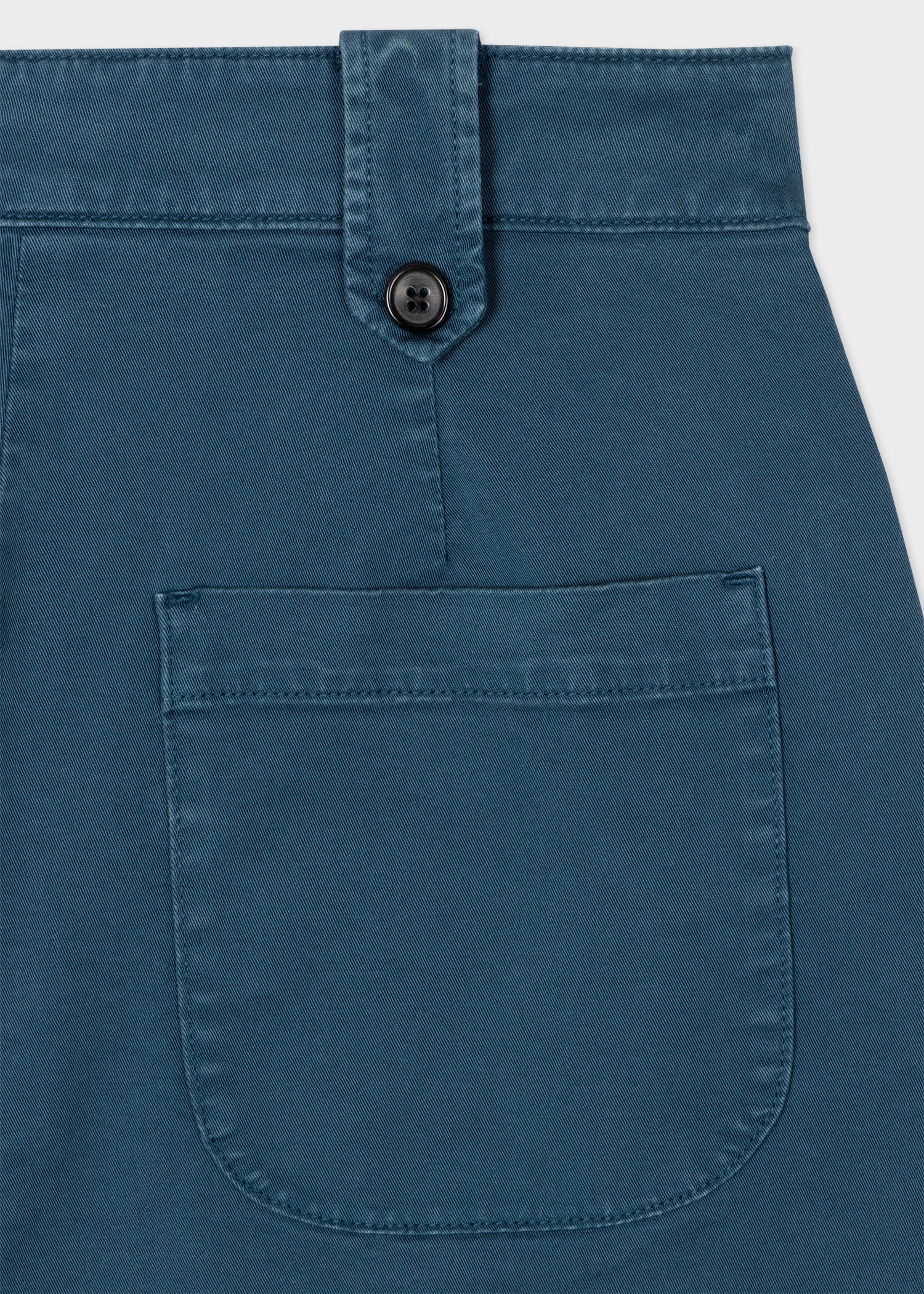 Stretch Cotton Straight-Fit Trousers - 2