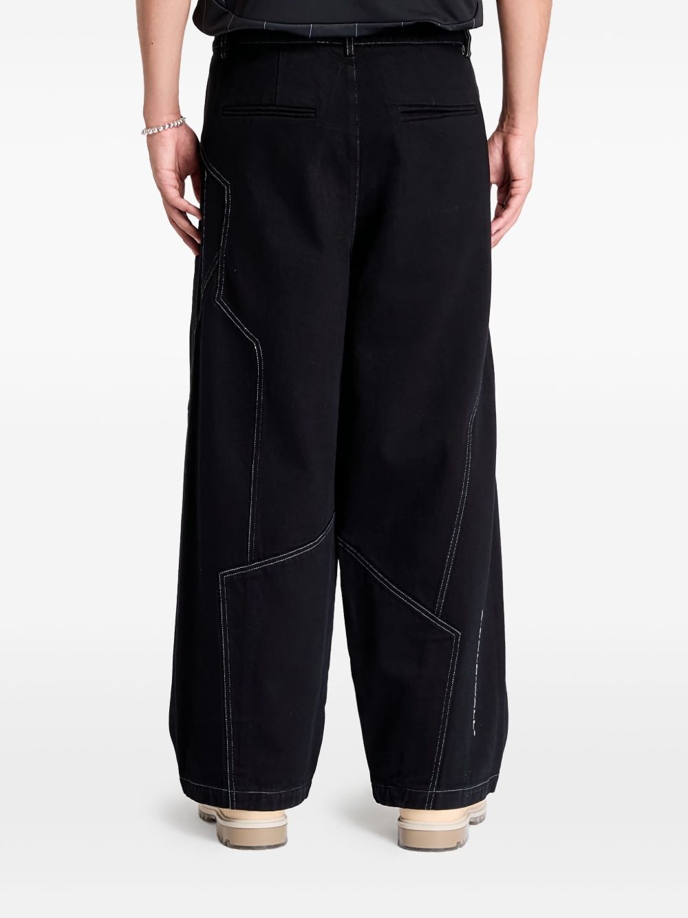 wide-leg jeans - 3