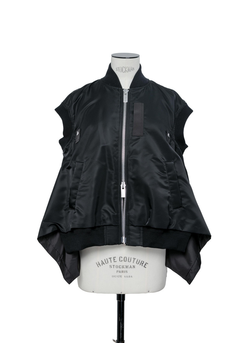 sacai Nylon Twill Vest outlook