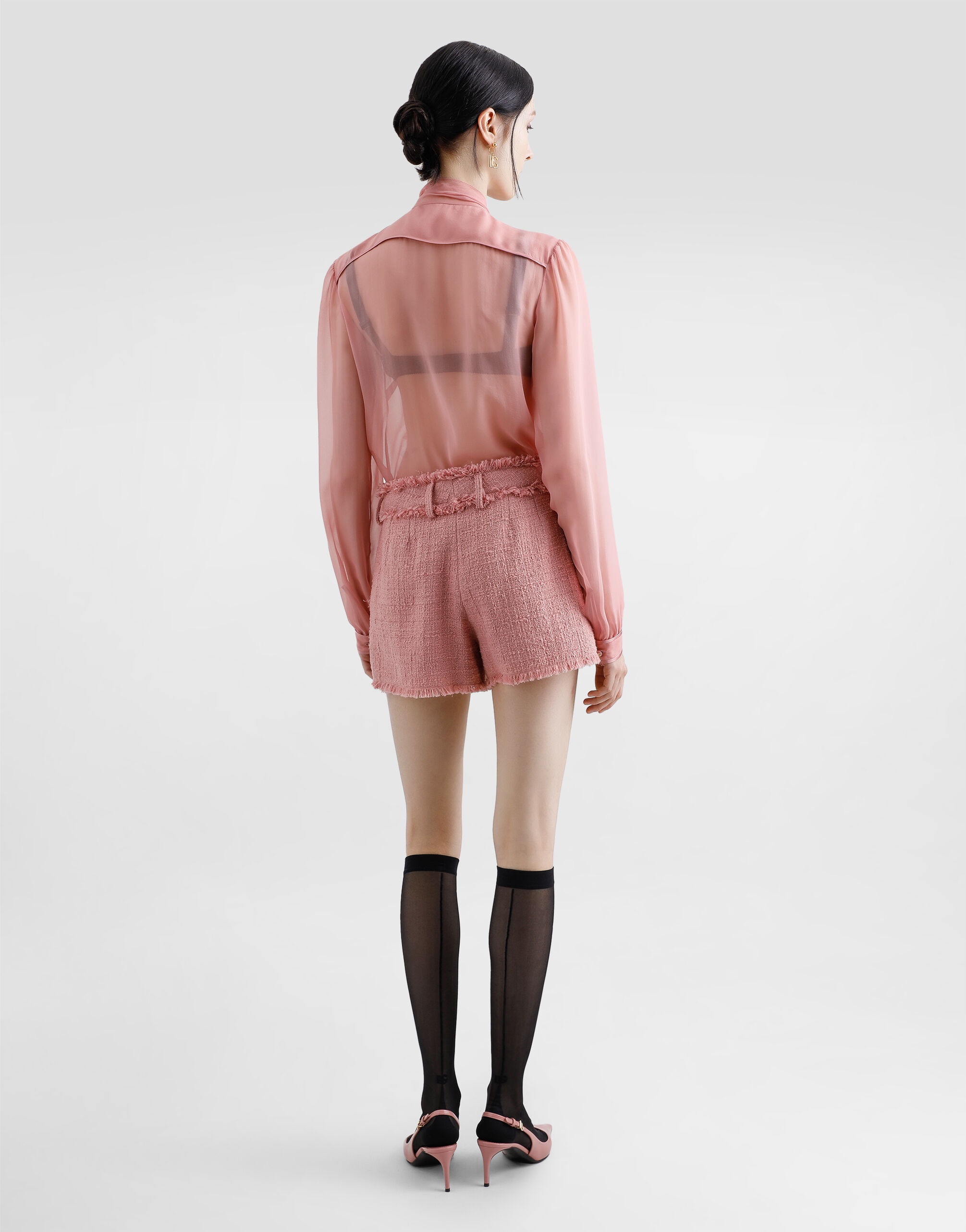 Raschel tweed shorts - 3