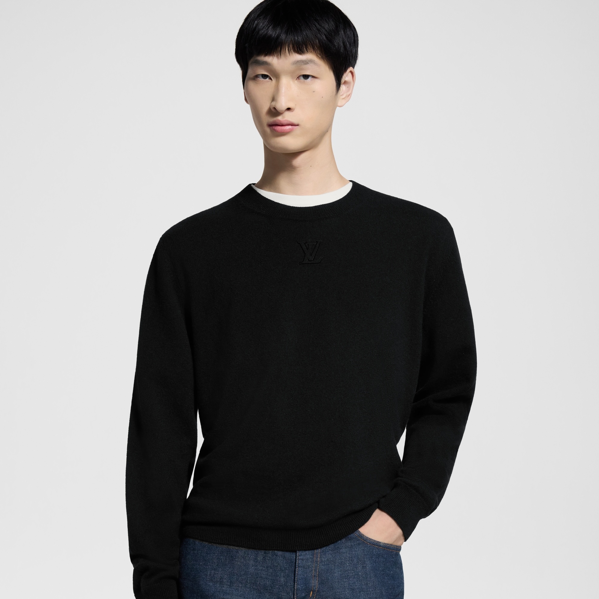 LVSE LV Embossed Crewneck - 2