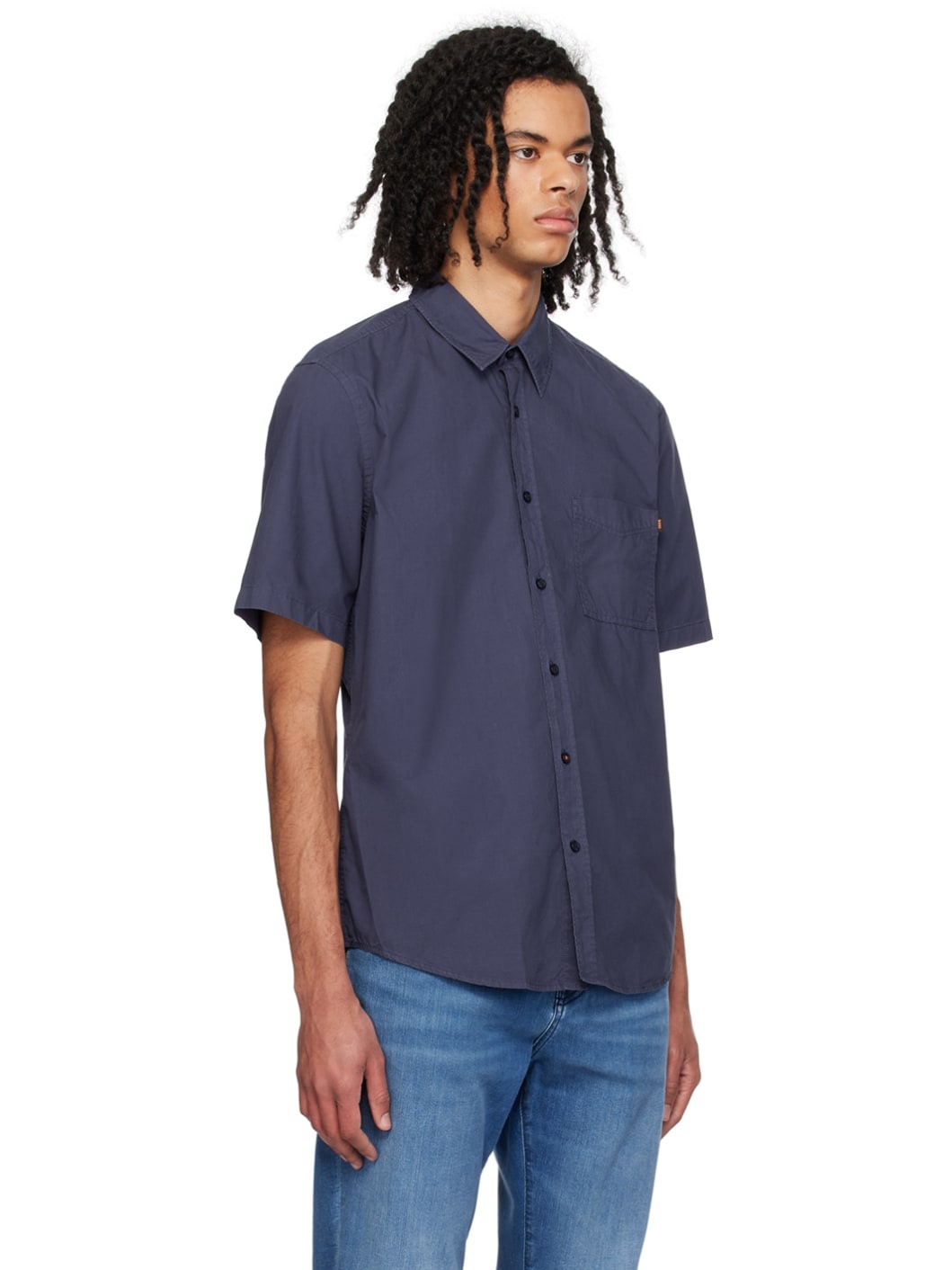 Navy Pocket Shirt - 2