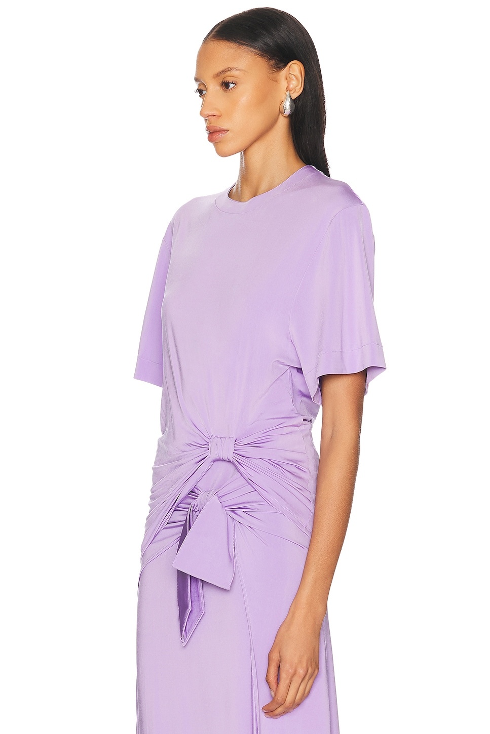 Tie Short Sleeve Top - 3