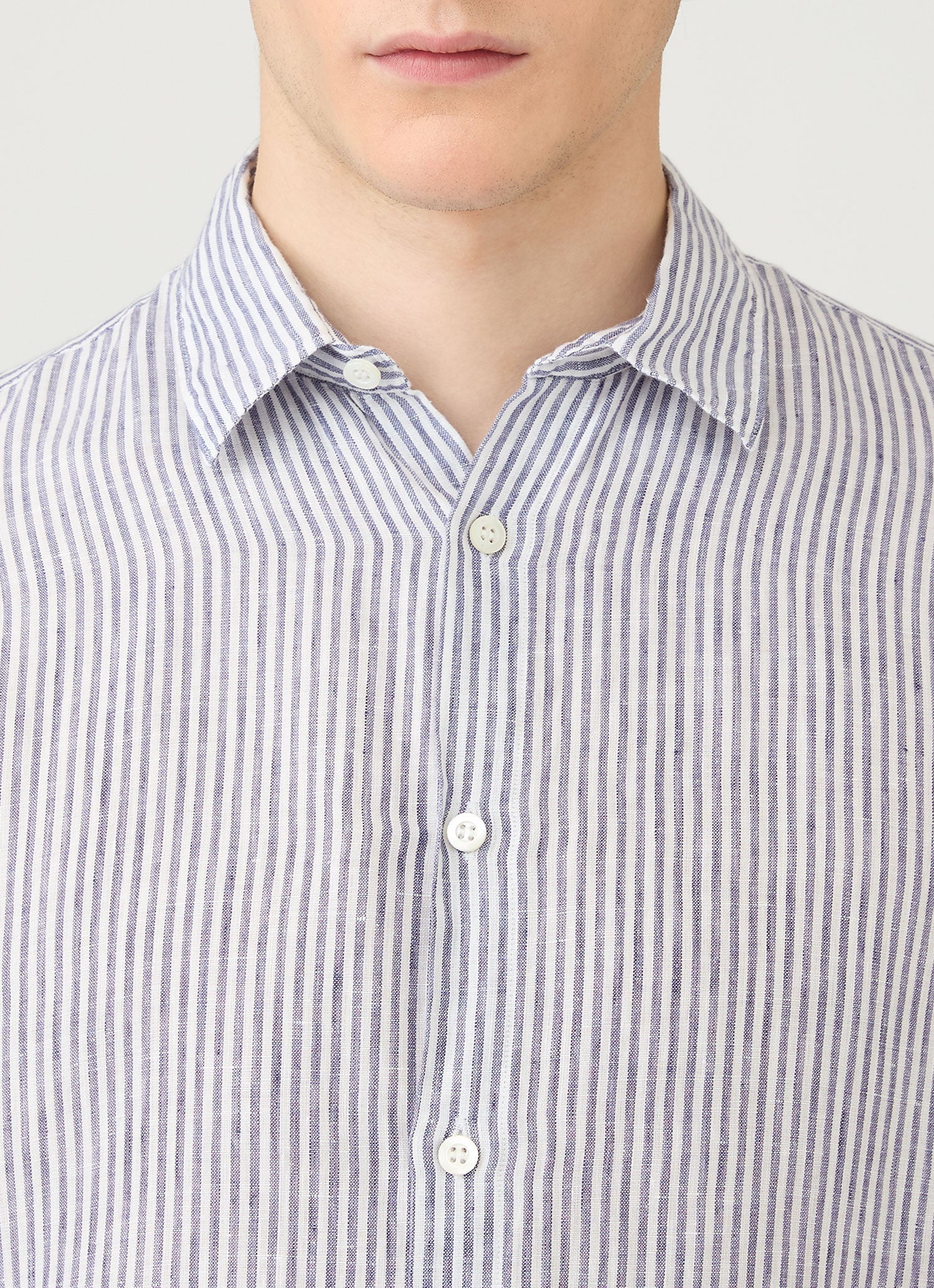 Linen Long Sleeve Shirt - 6