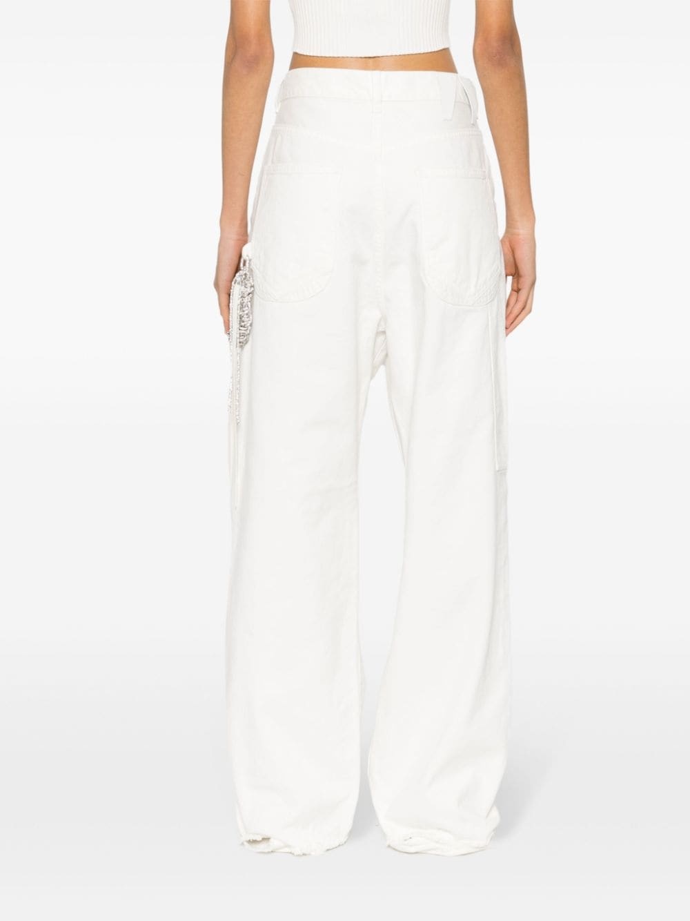 LIsa mid-rise wide-leg jeans - 4