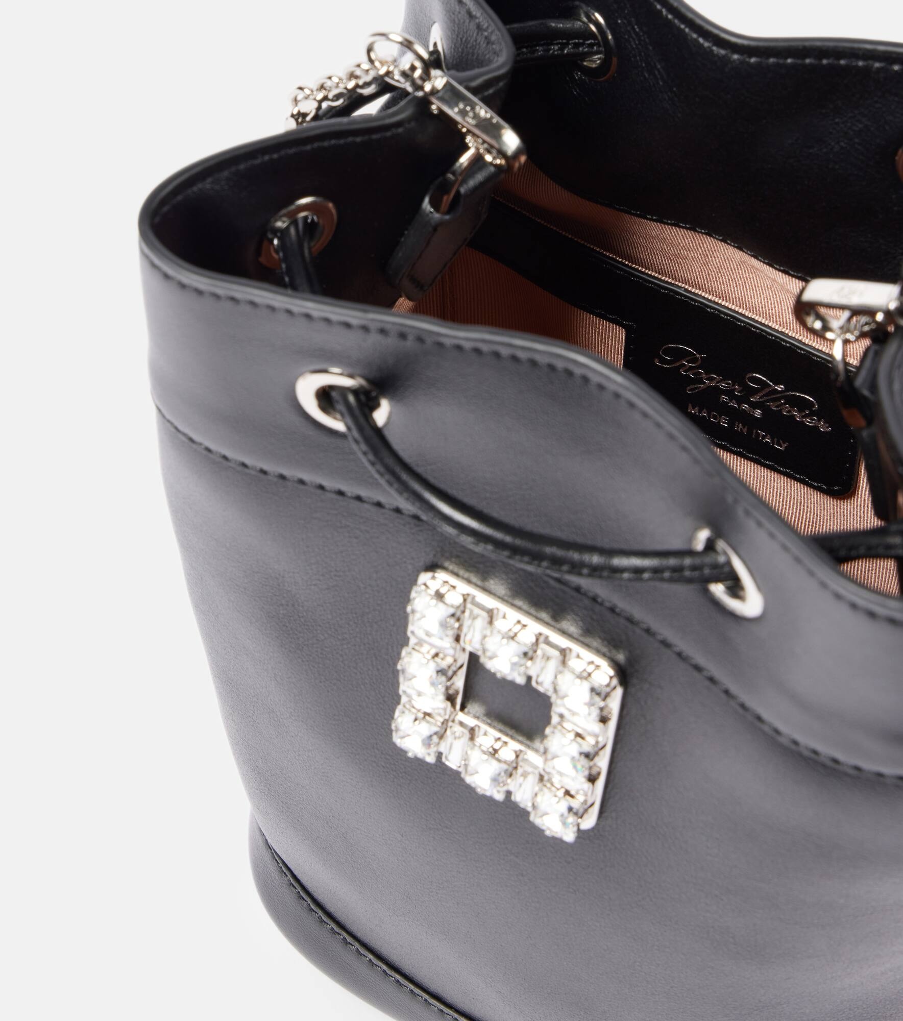 Tres Vivier leather bucket bag - 3