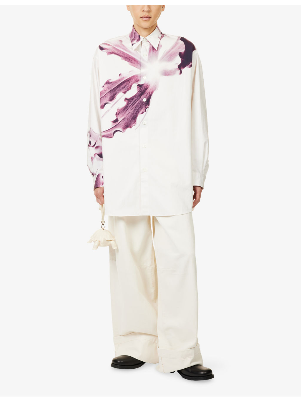 Carton 2029 Graphic-Print Cotton Shirt - 2