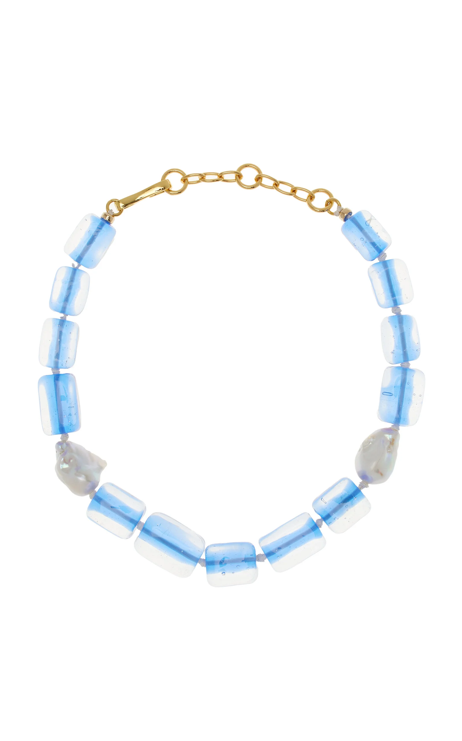 Delphine Collar Necklace blue - 1