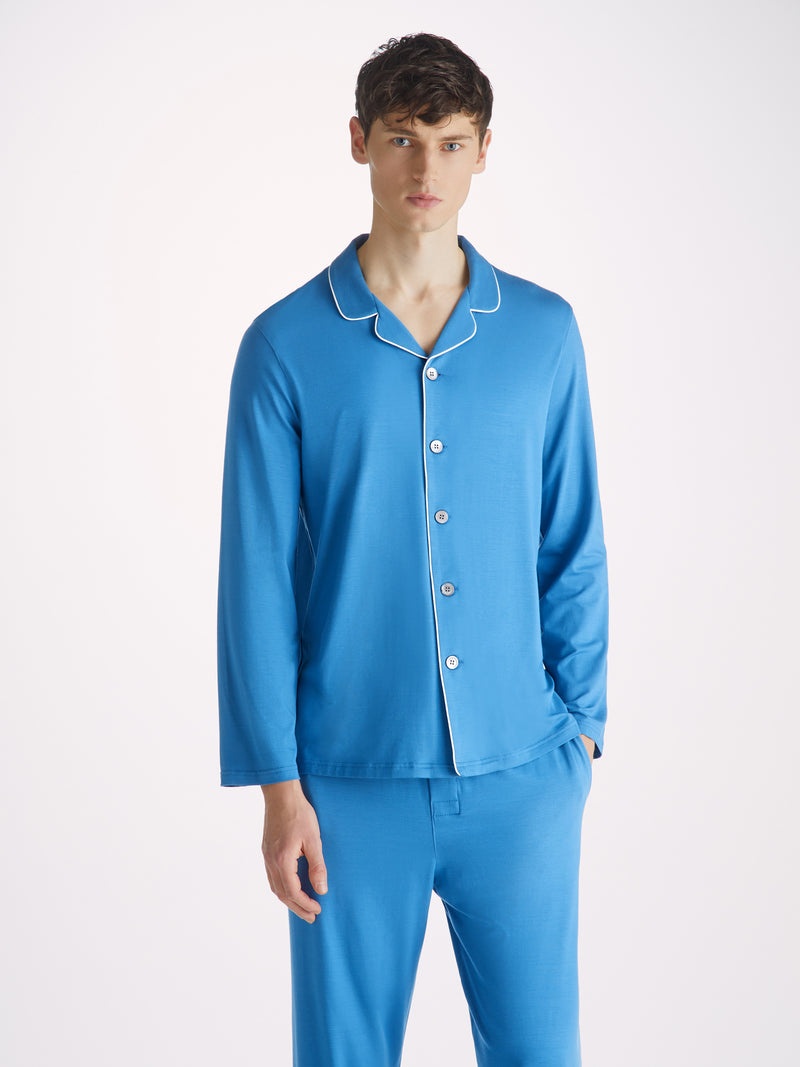 Men's Pyjamas Basel Micro Modal Stretch Ocean - 2
