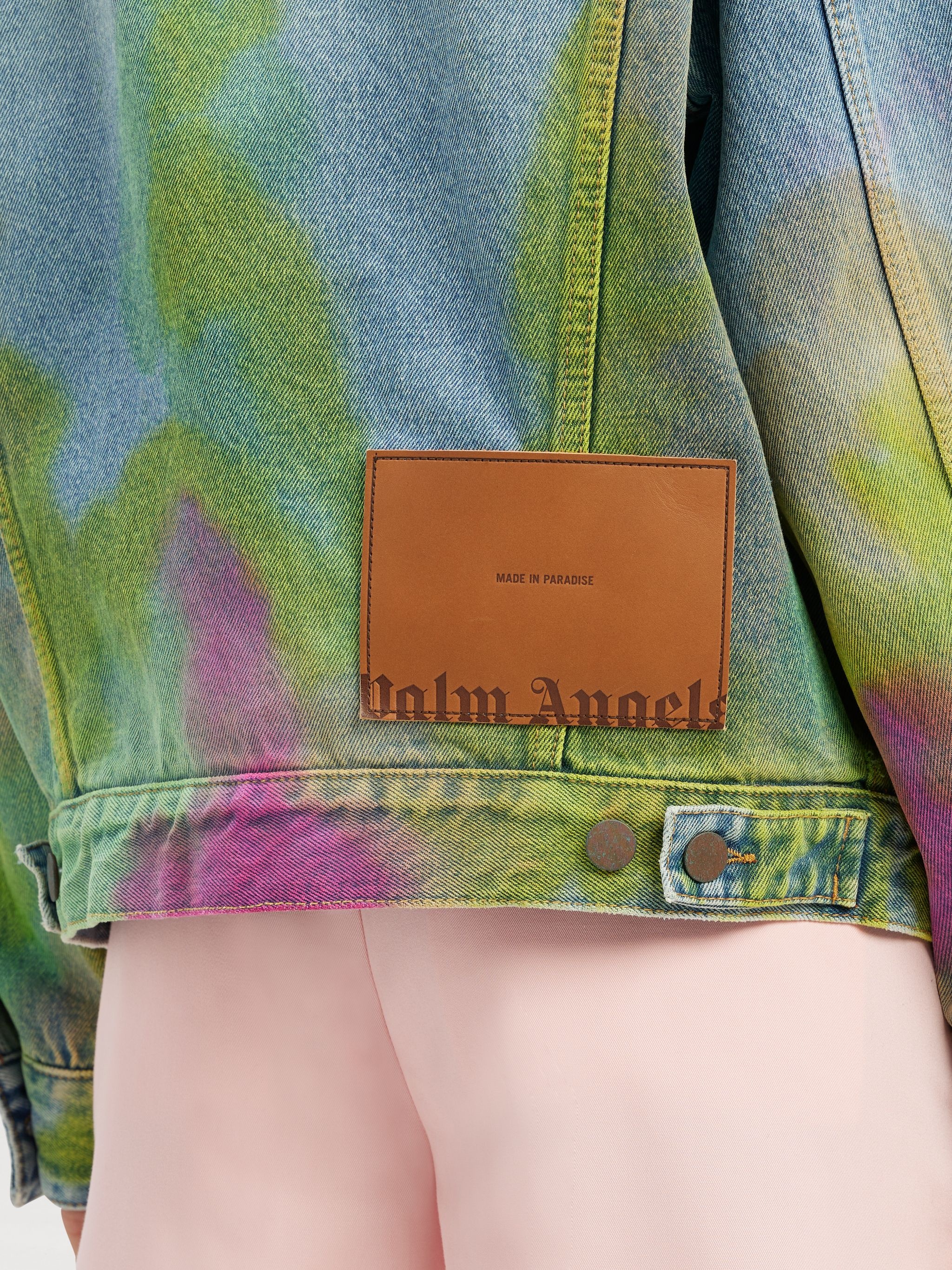 Tie Dye Denim Jaket - 6