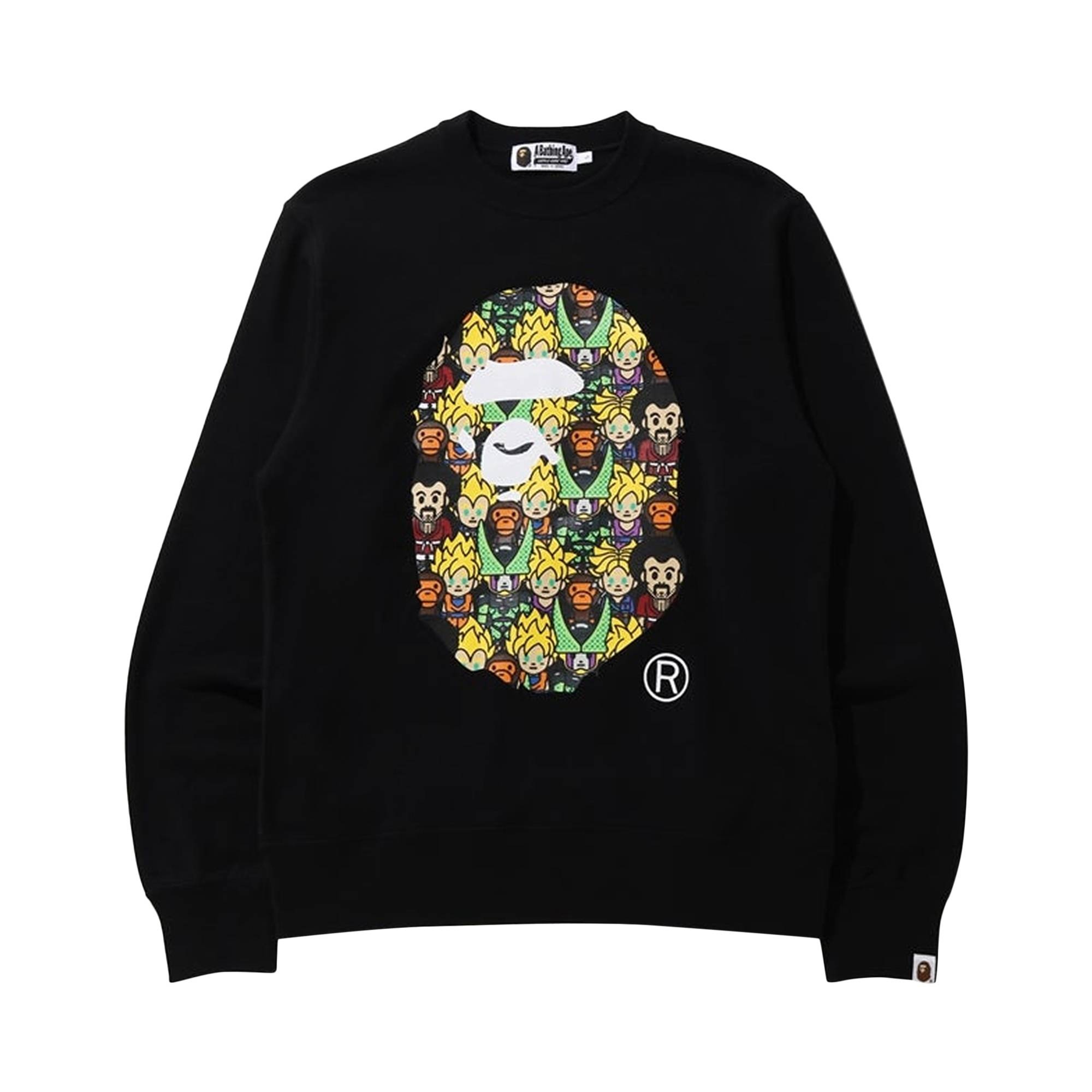 A BATHING APE® BAPE x Dragon Ball Z Baby Milo Big Ape Head