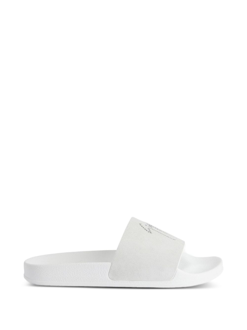 embellished leather slides - 4