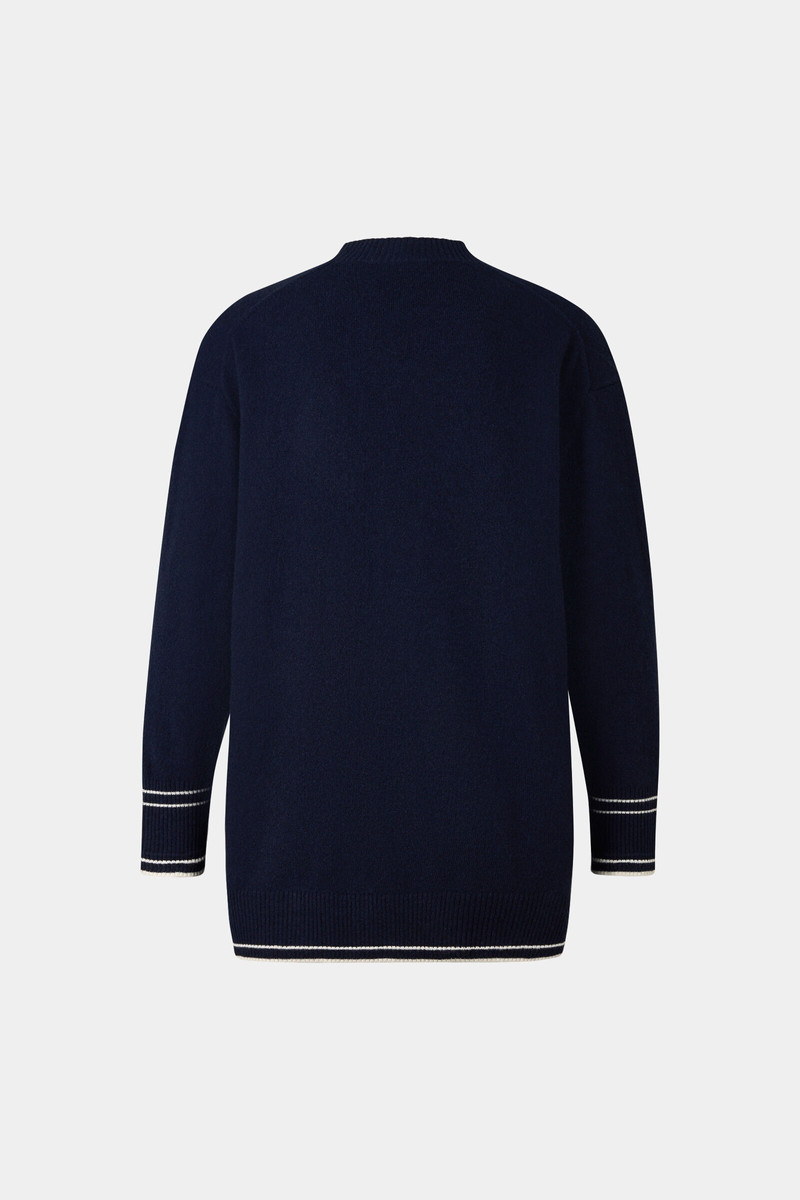 BOGNER Cardigan Cherry in Navy blue outlook