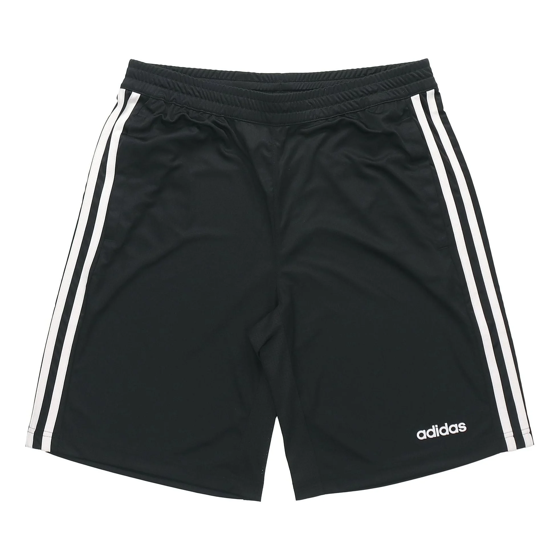 adidas Solid Color Breathable Sports Running Shorts Black DT3050 - 1
