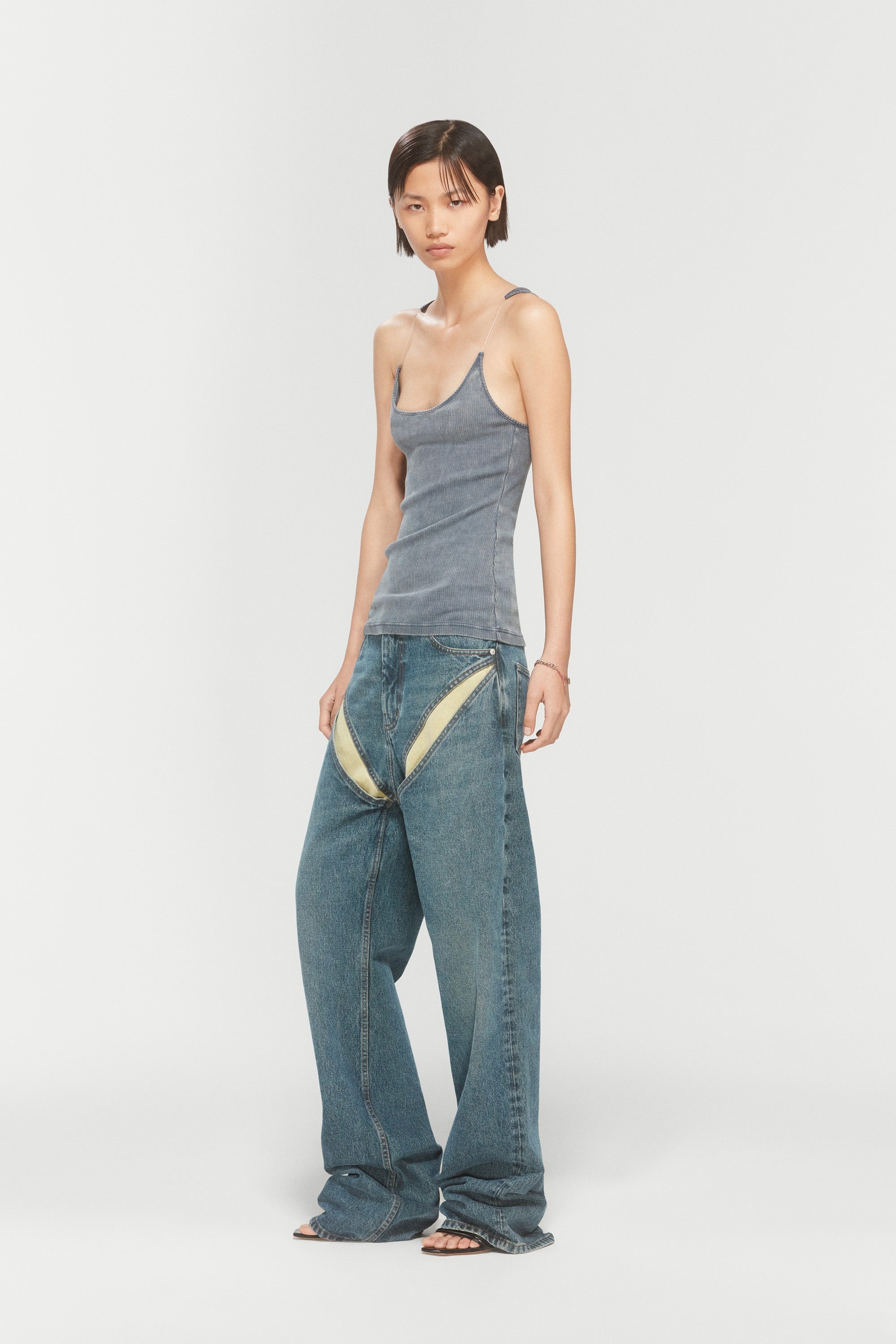 INVISIBLE STRAP TANK TOP - 3