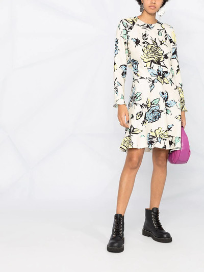 REDValentino floral print short dress outlook