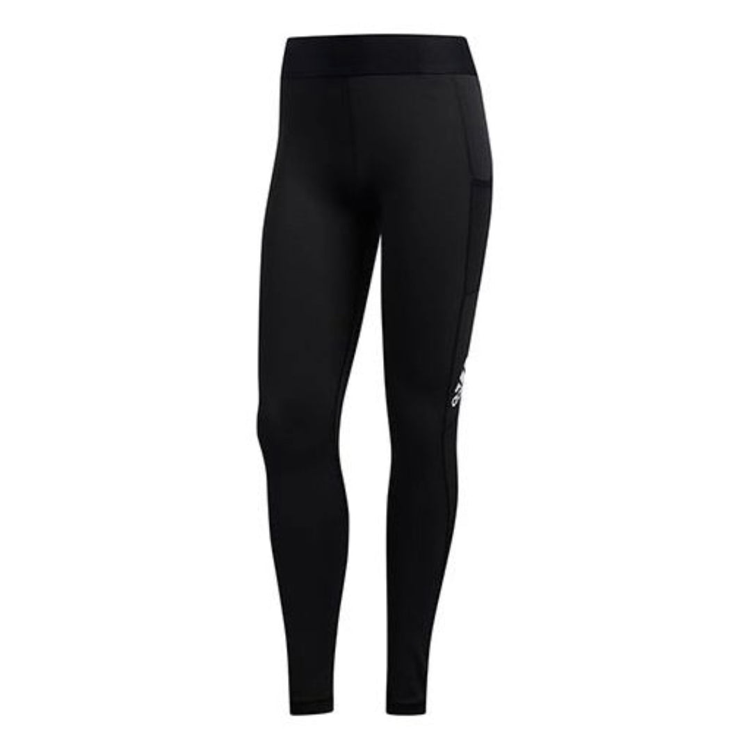 (WMNS) adidas Techfit Long Tights Asia Sizing 'Black' FJ7167 - 1