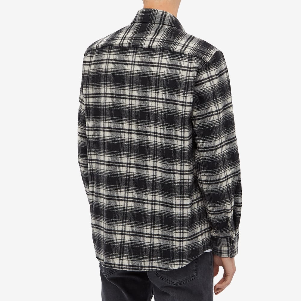 A.P.C. Leo Wool Check Overshirt - 4