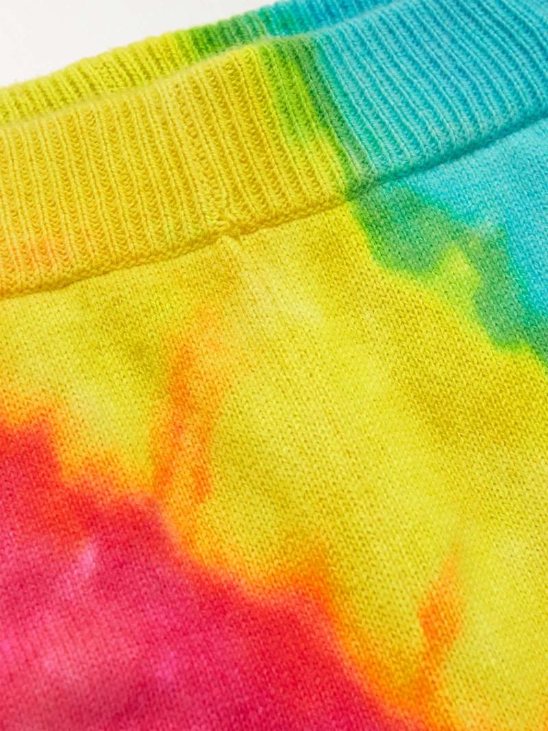 Rainbow Void Tie-Dyed Cashmere Sweatpants 3