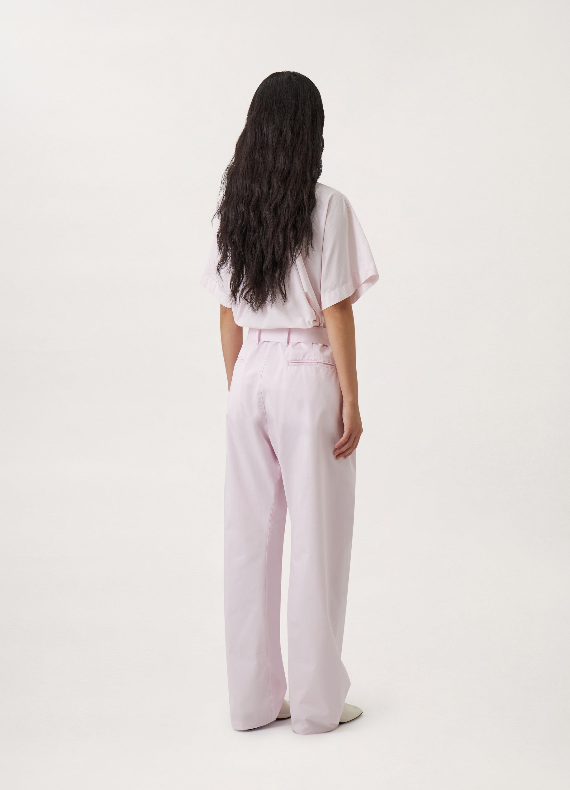 LIGHT BELTED TWISTED PANTS
COTTON TWILL - 9