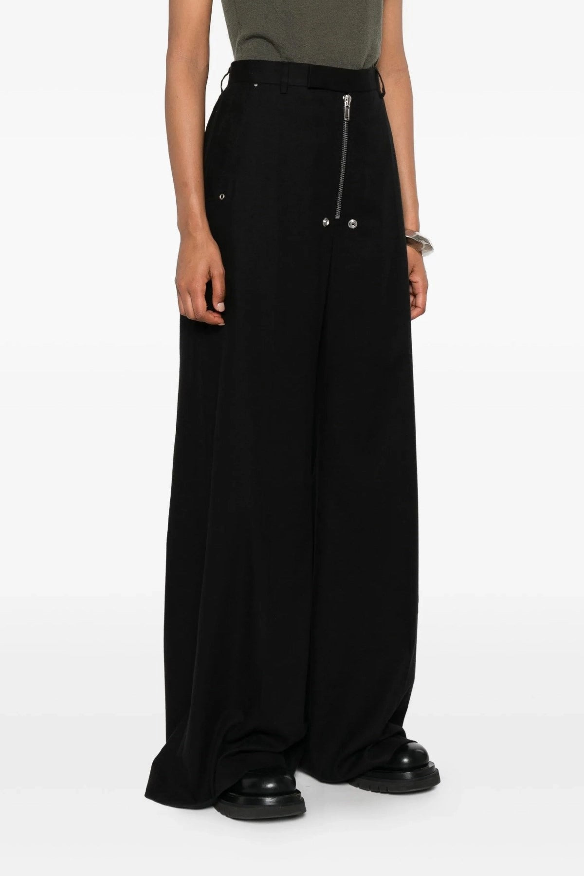 Rick Owens Women 'Tailored Wide Belas' Pants - 2