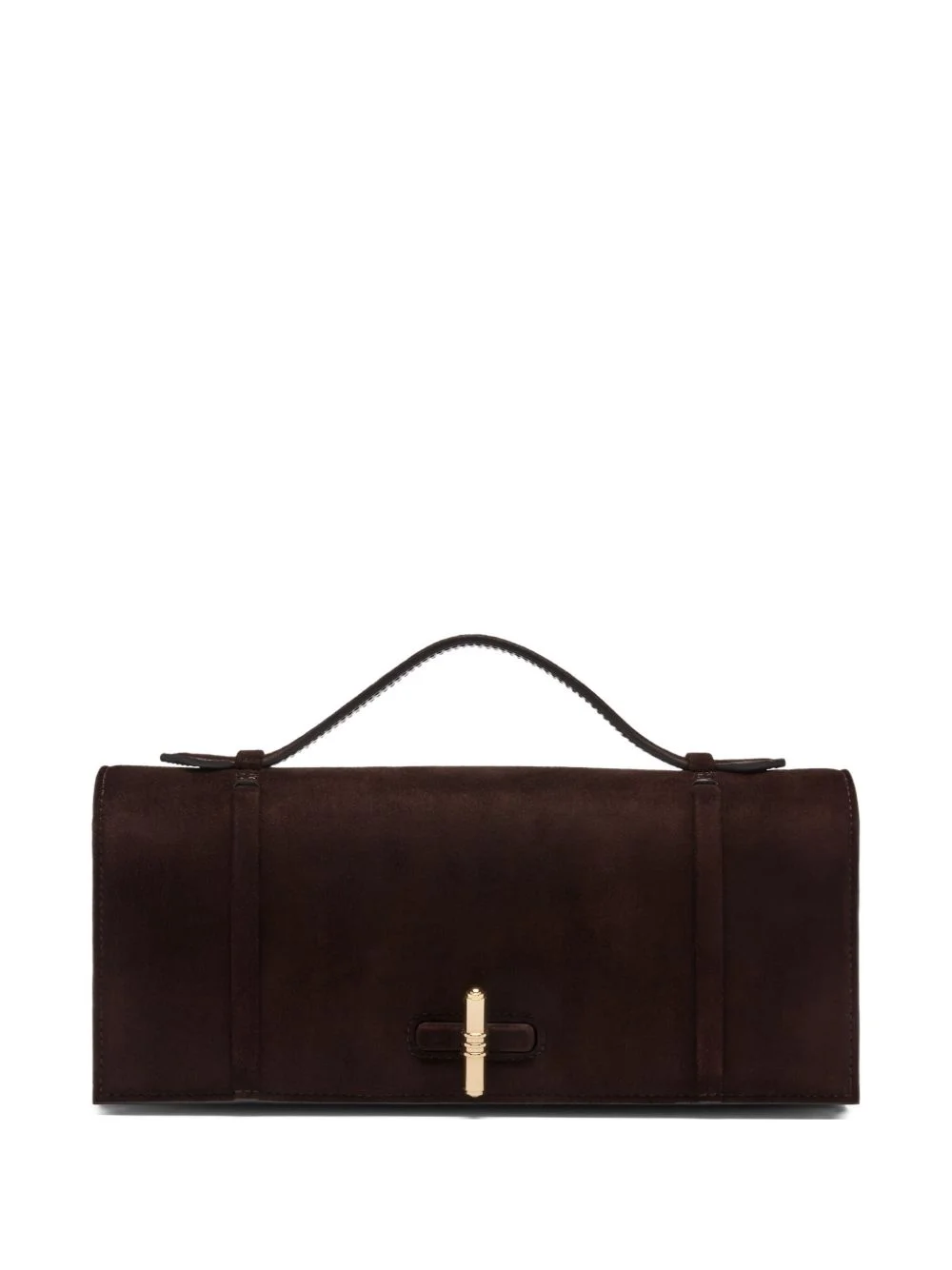 small May suede clutch bag - 1