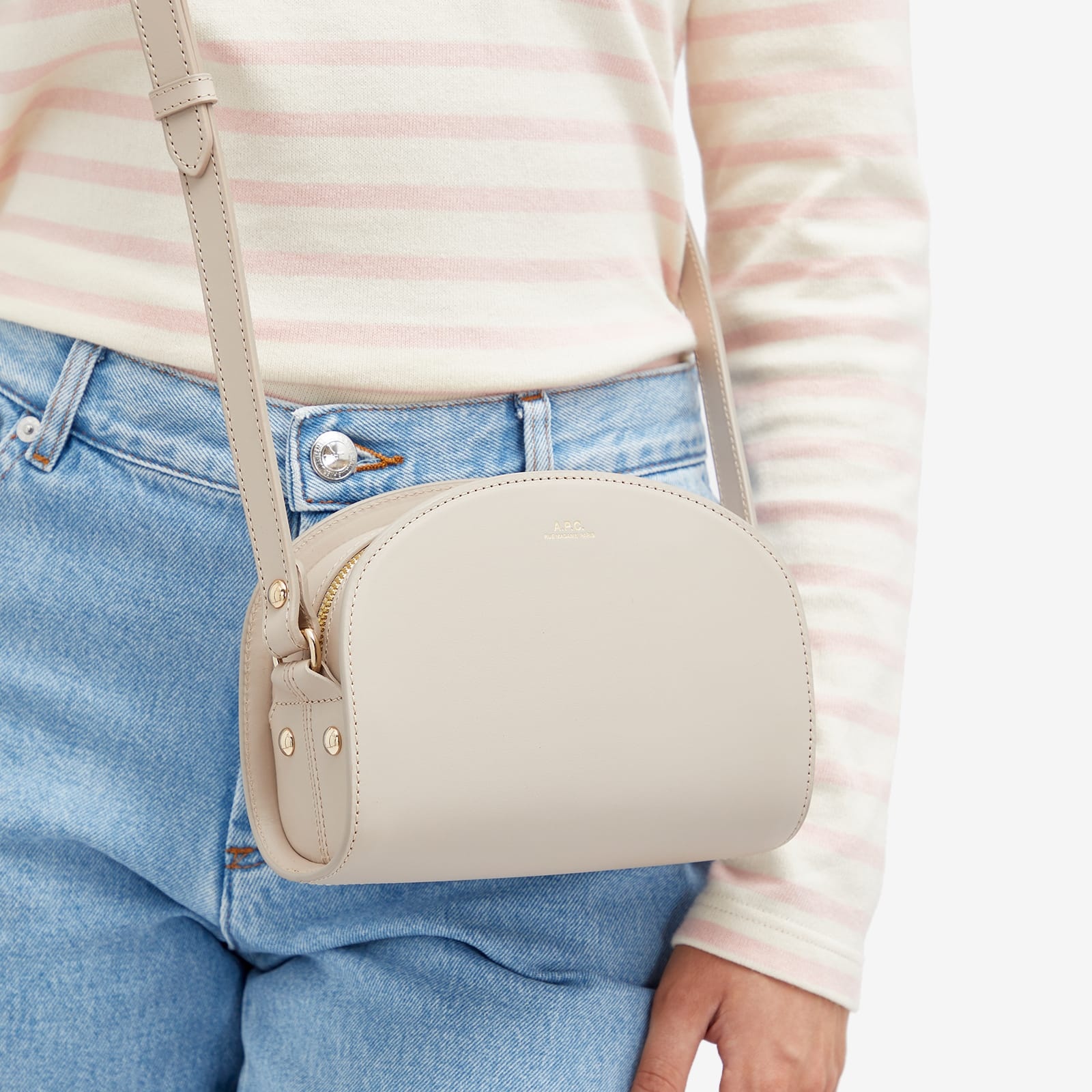 A.P.C. Demi-Lune Mini Bag - 6