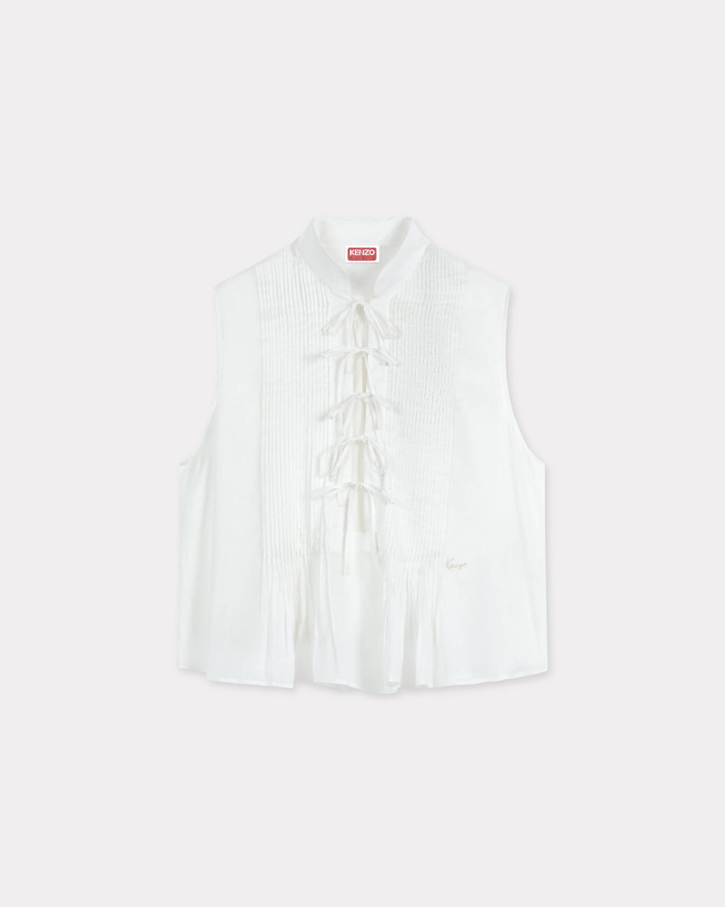 Light sleeveless top in cotton 1