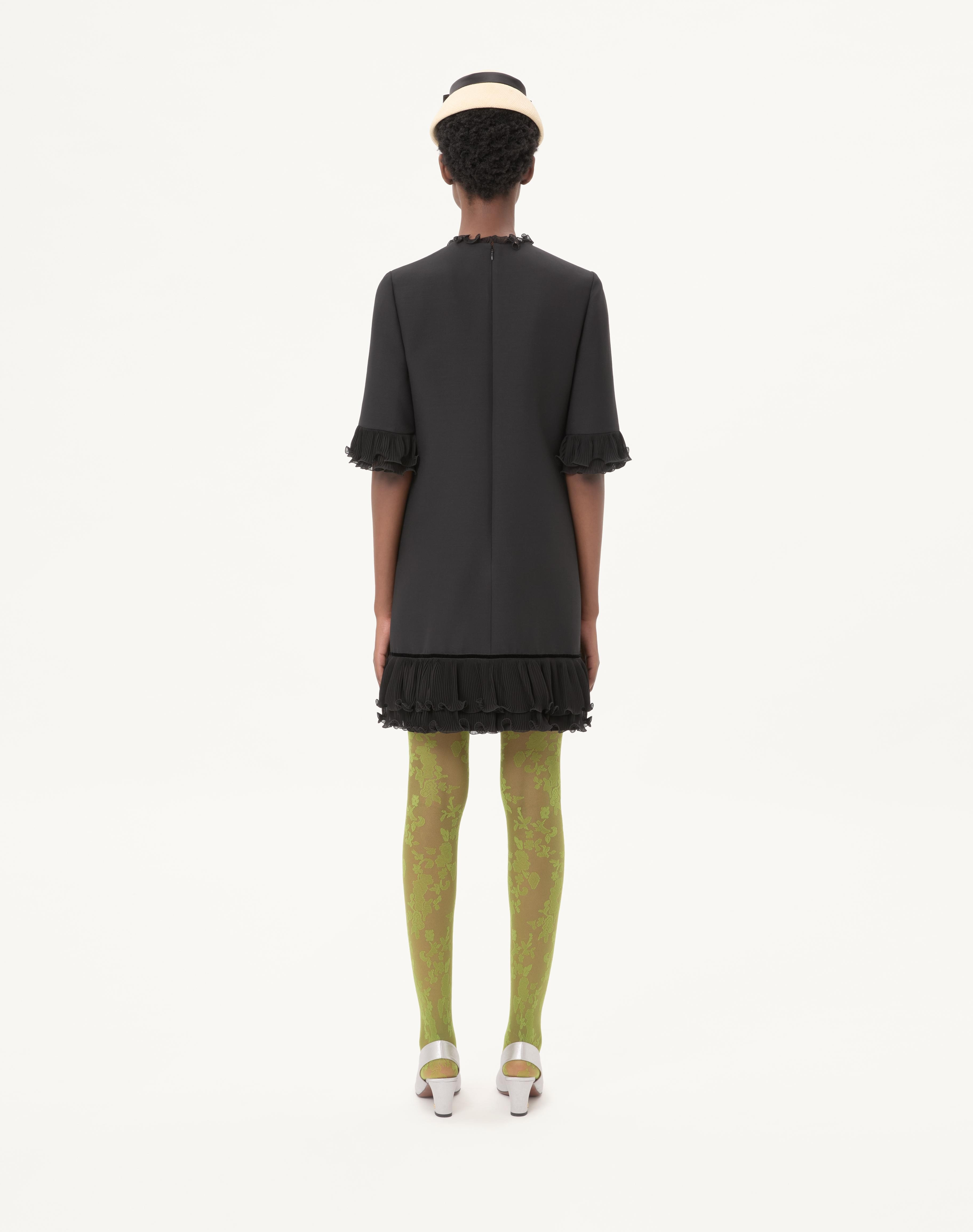 CREPE COUTURE SHORT DRESS - 6