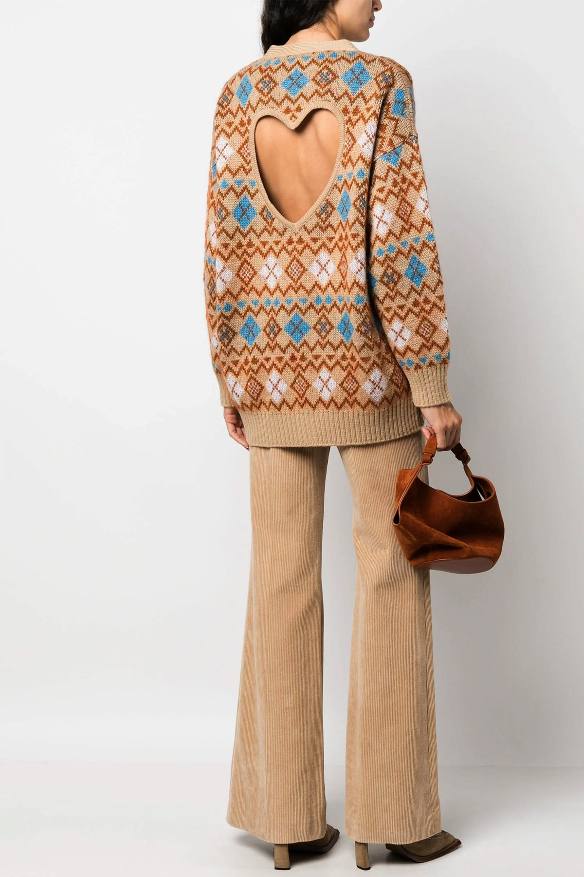 'Heart Vintage Shetland' cardigan - 2