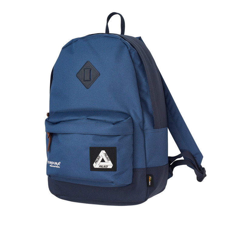 PALACE CORDURA DUCK CANVAS BACKPACK BLUE / NAVY outlook